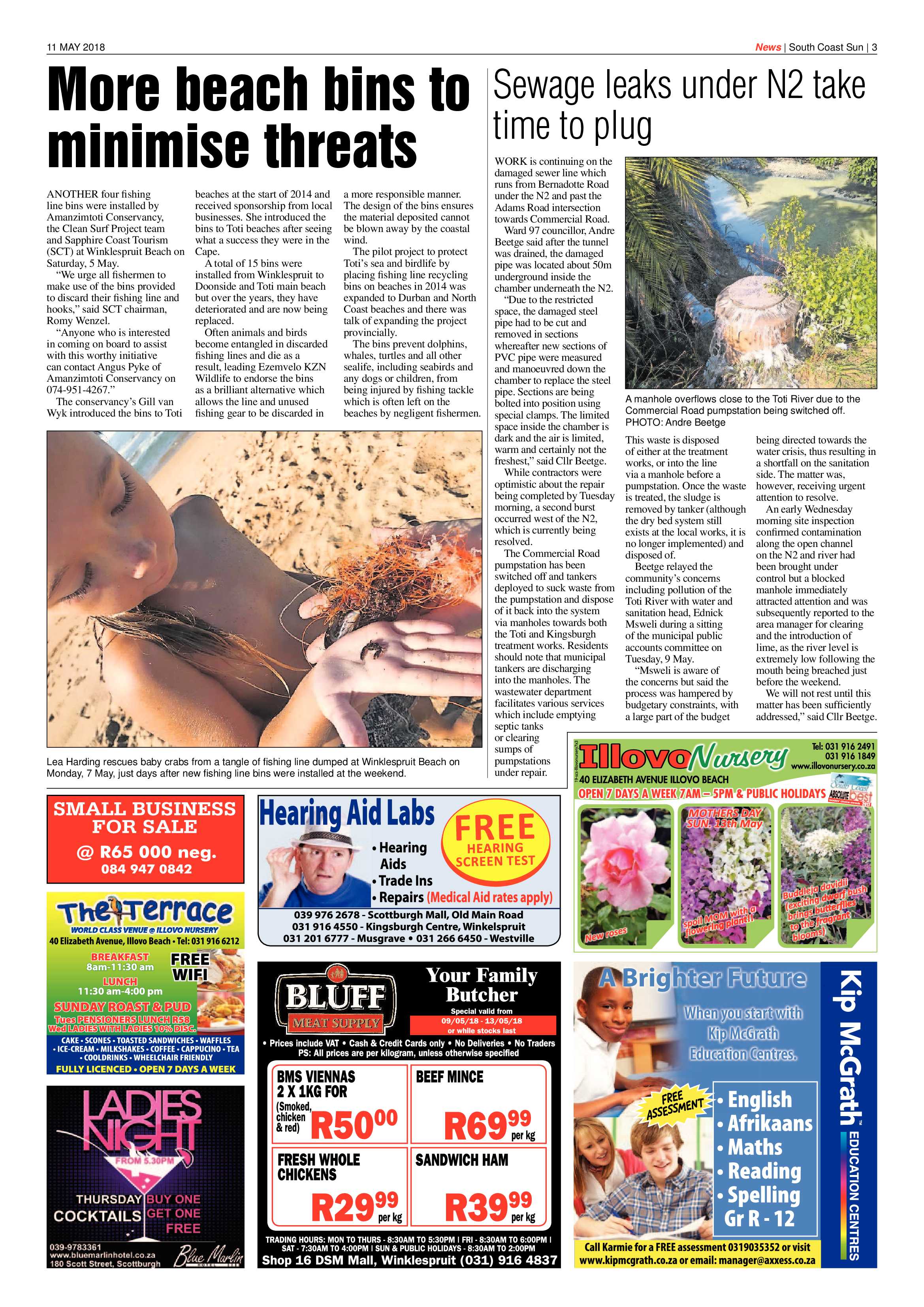 11 May 2018 page 3