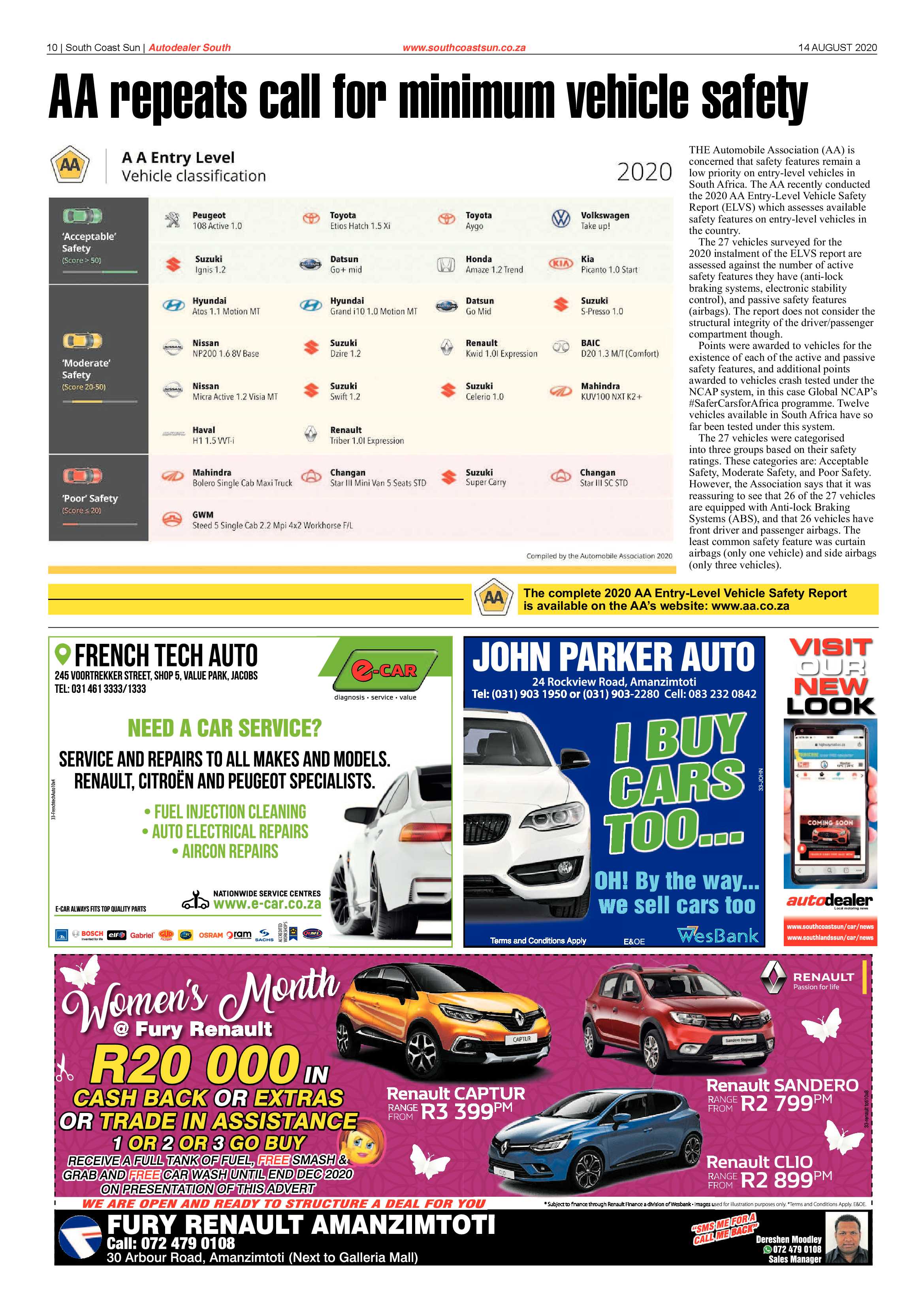 South Coast Sun 14 August 2020 page 10