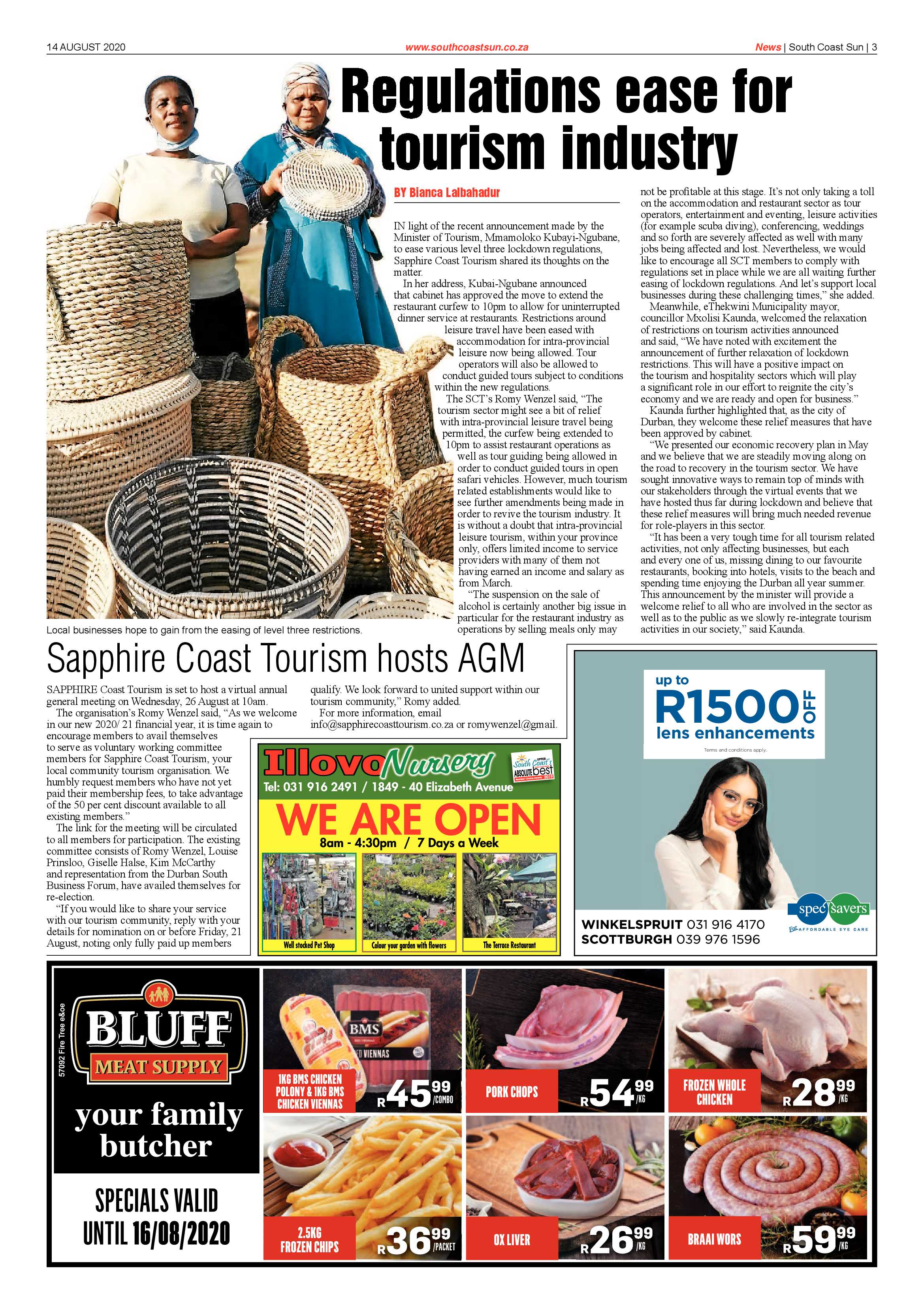 South Coast Sun 14 August 2020 page 3