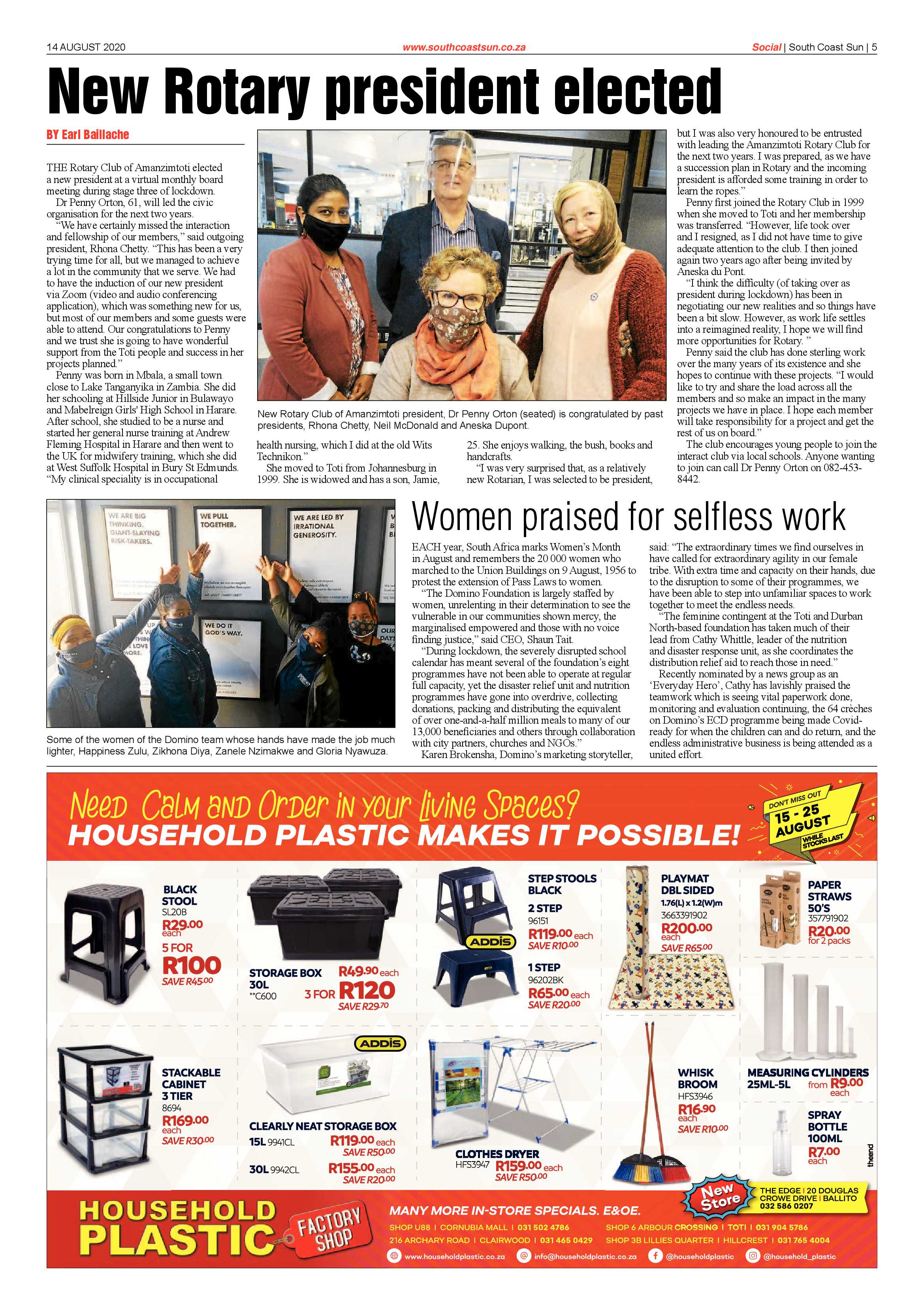 South Coast Sun 14 August 2020 page 5