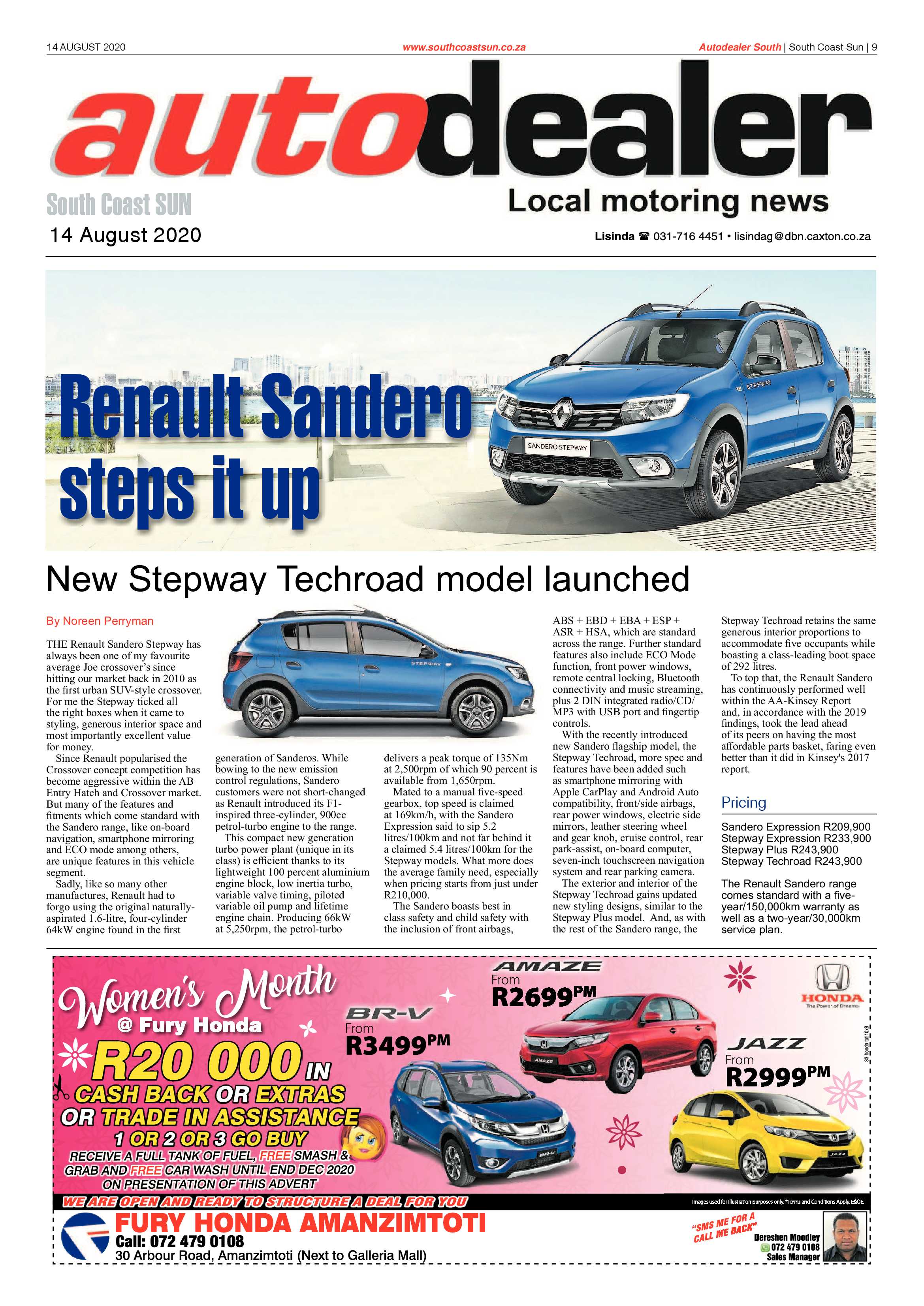 South Coast Sun 14 August 2020 page 9
