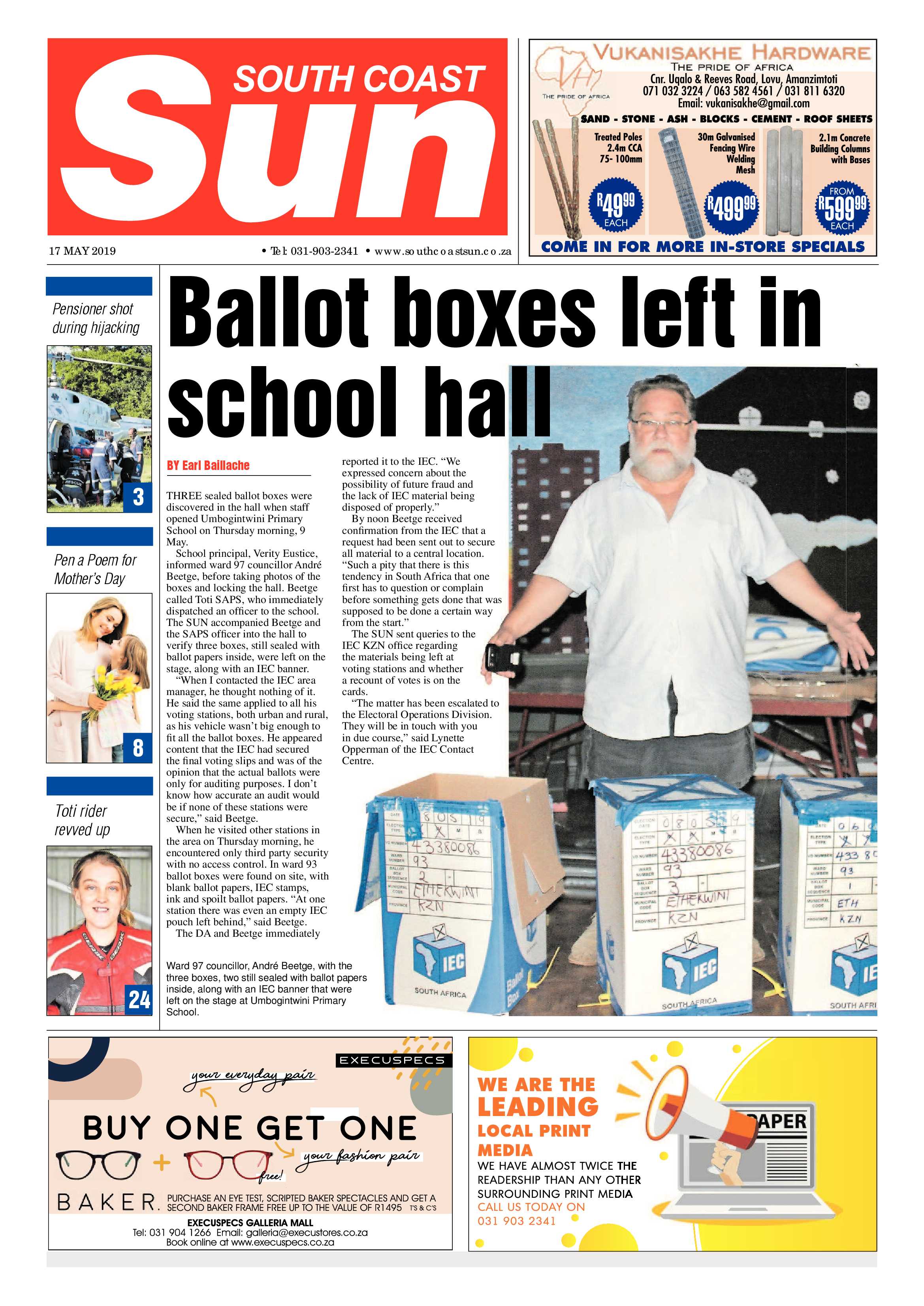 17 May 2019 page 1