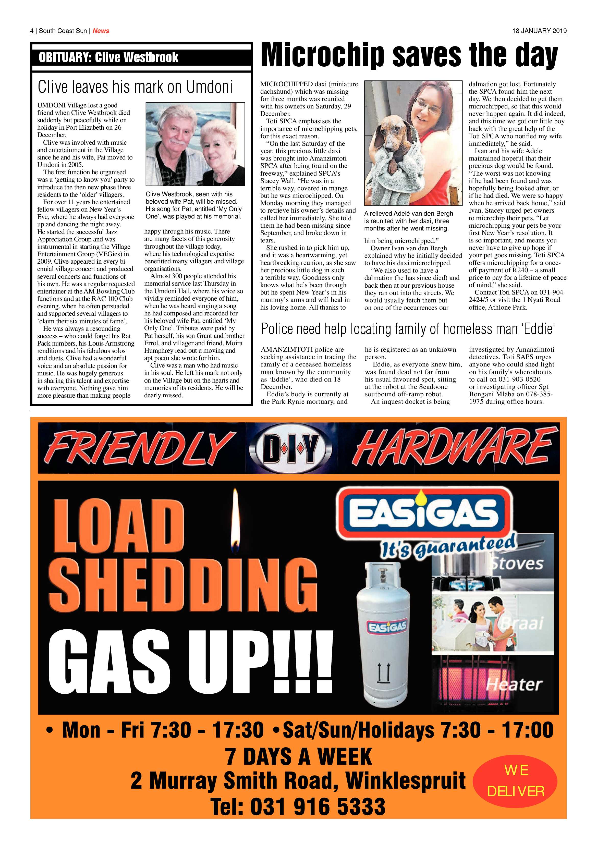 18 January 2019 page 4