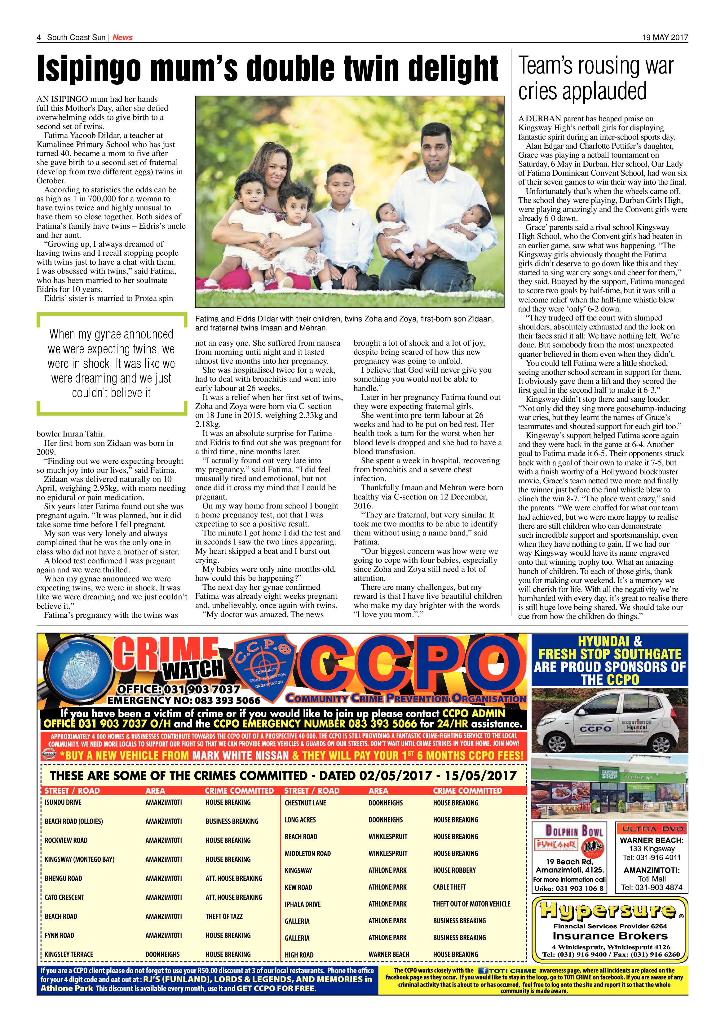 19 May 2017 page 4