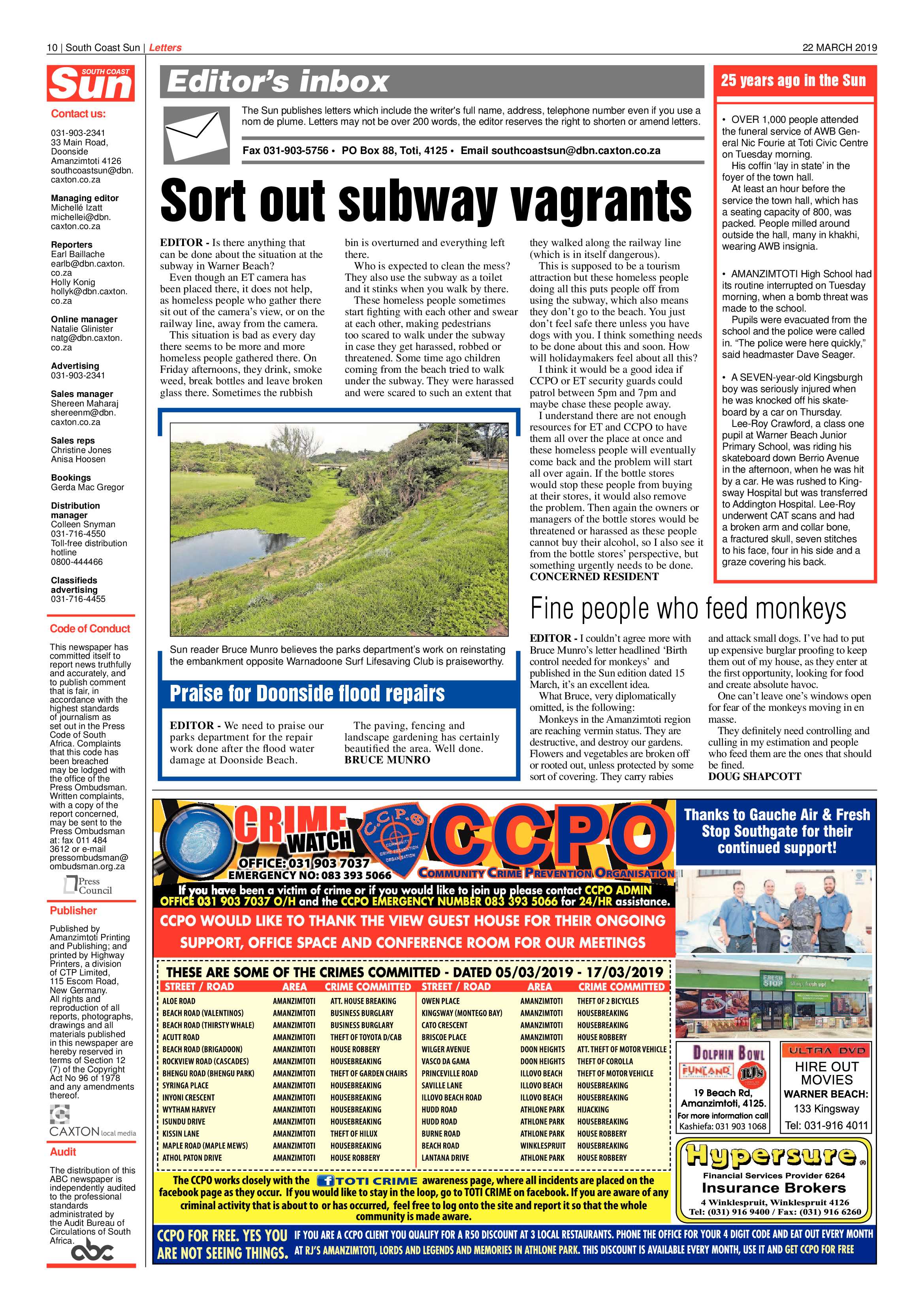 22 March 2019 page 10