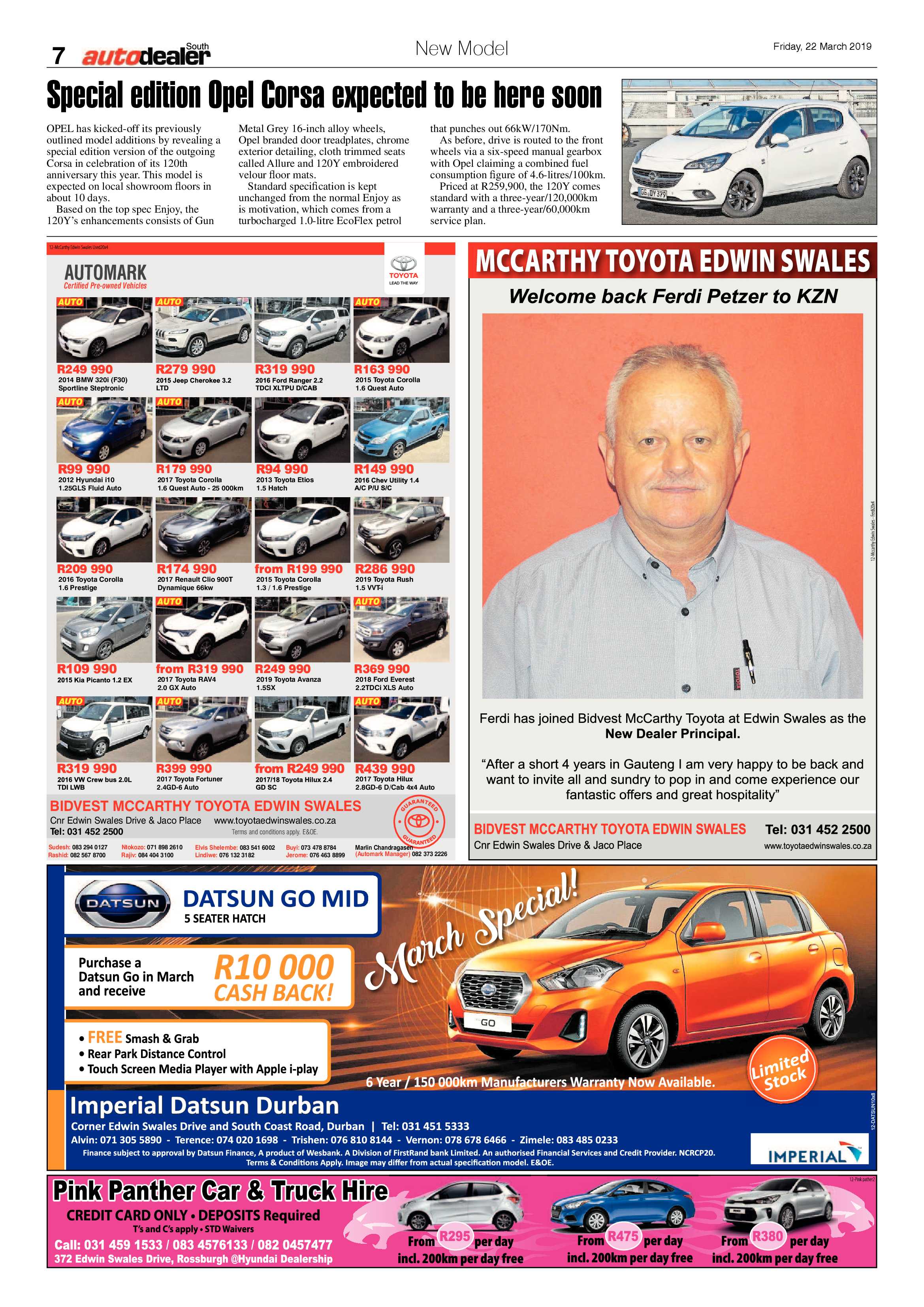 22 March 2019 page 19