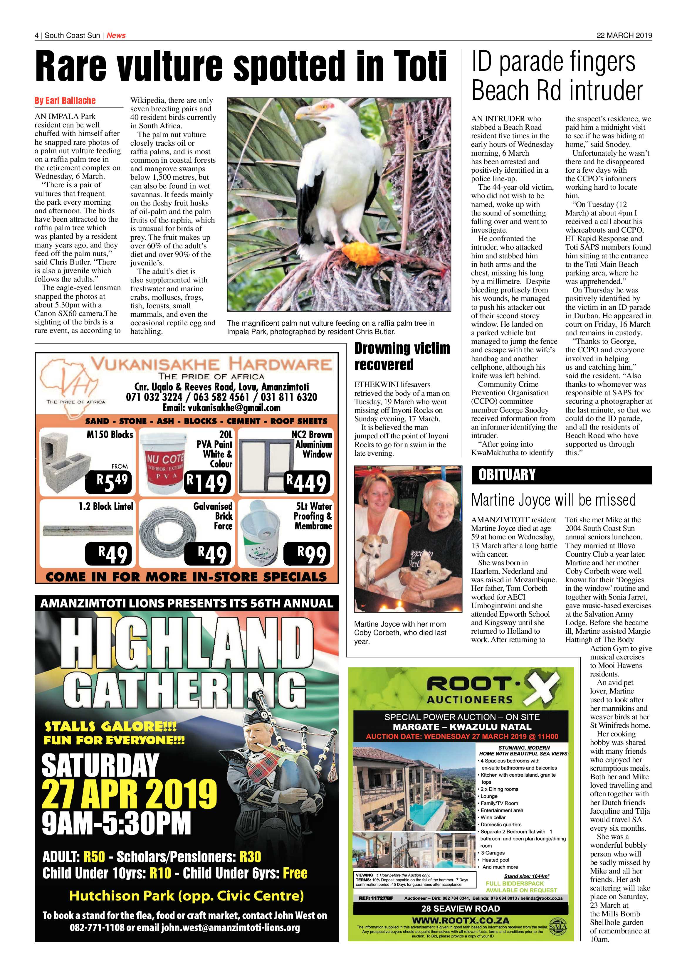 22 March 2019 page 4