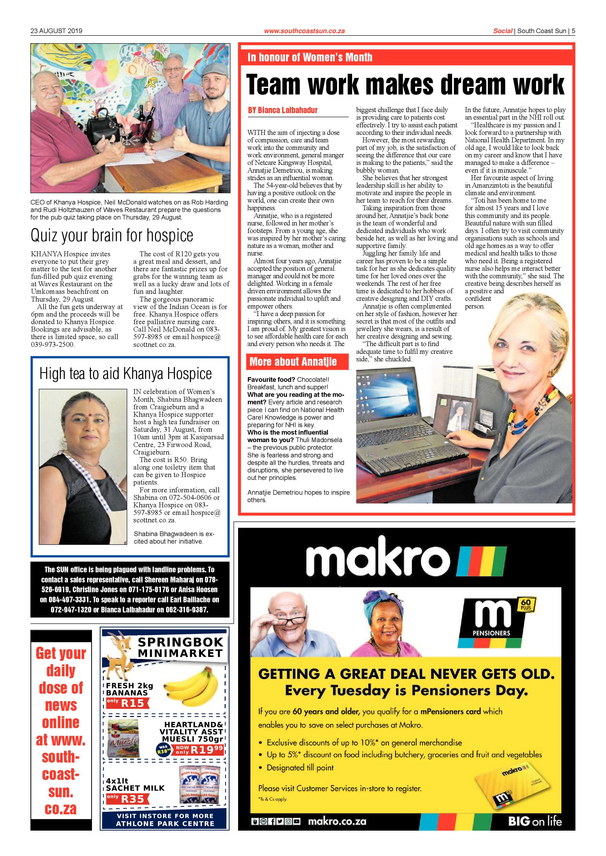 23 August 2019 page 5
