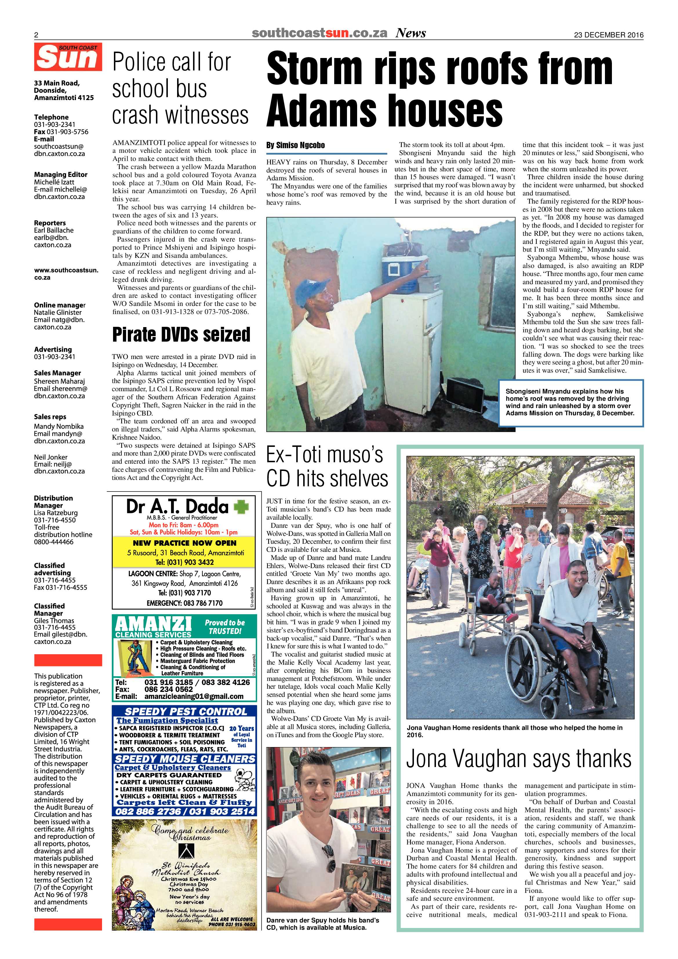 23 December 2016 page 2