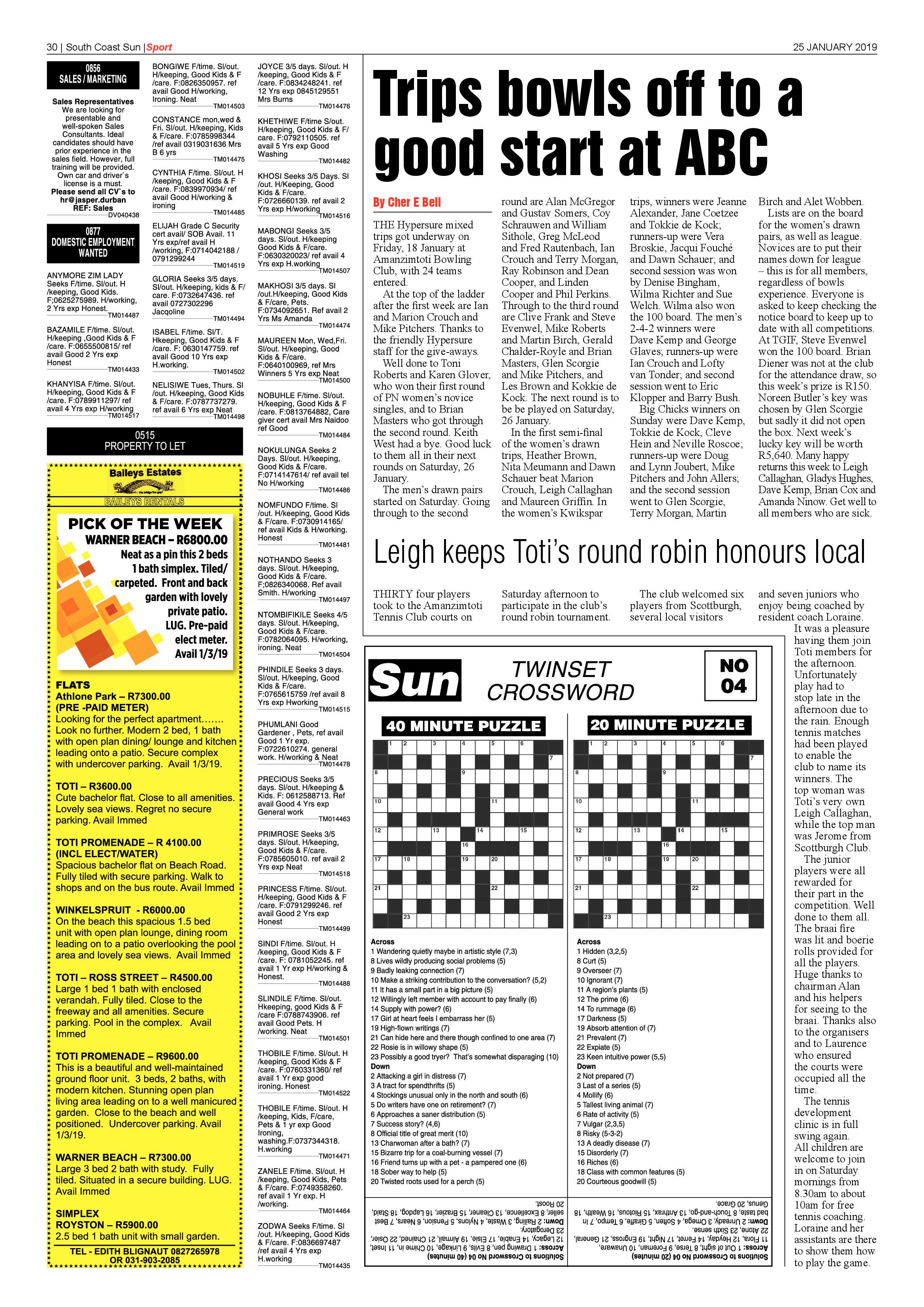 25 January 2019 page 30