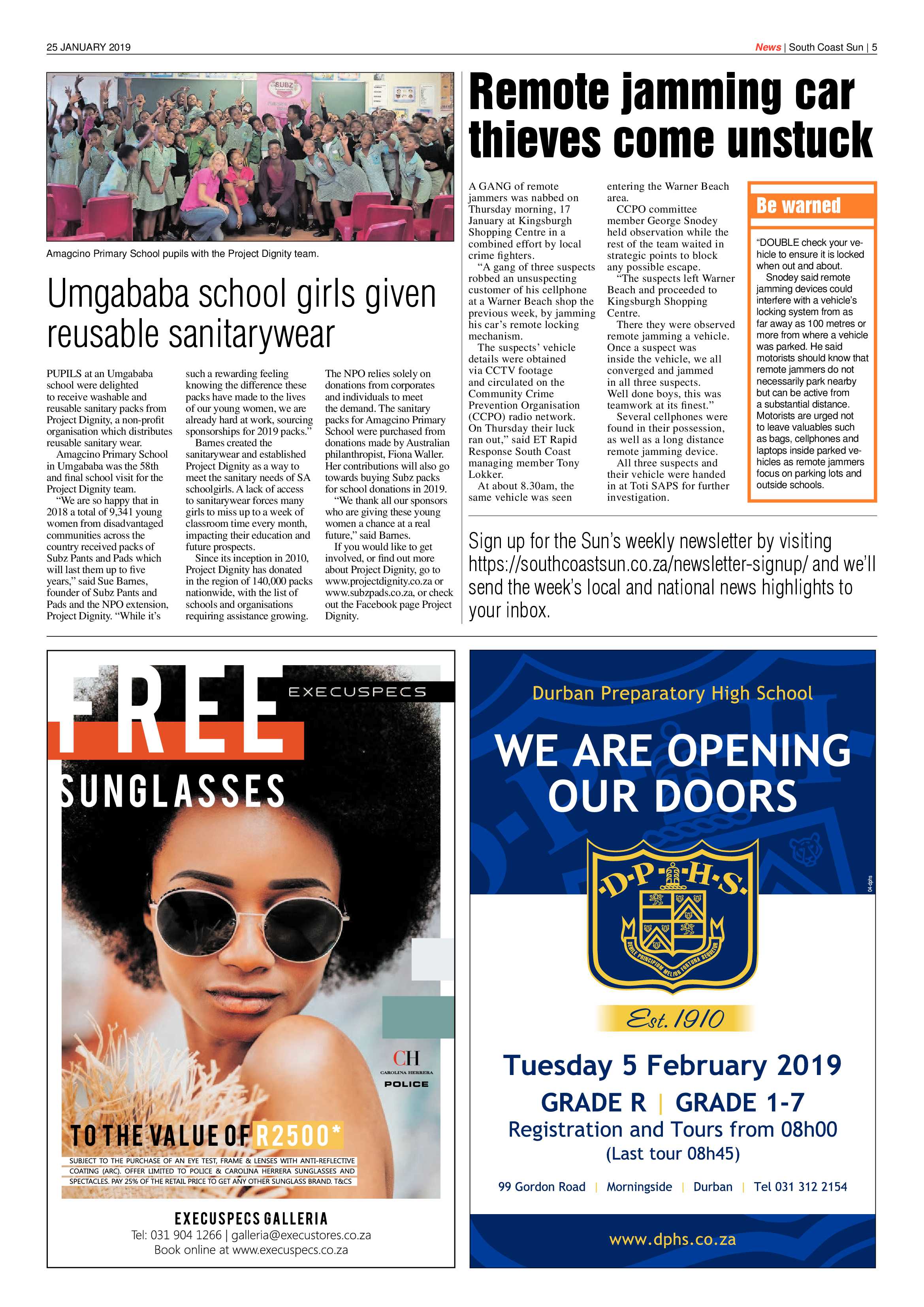 25 January 2019 page 5