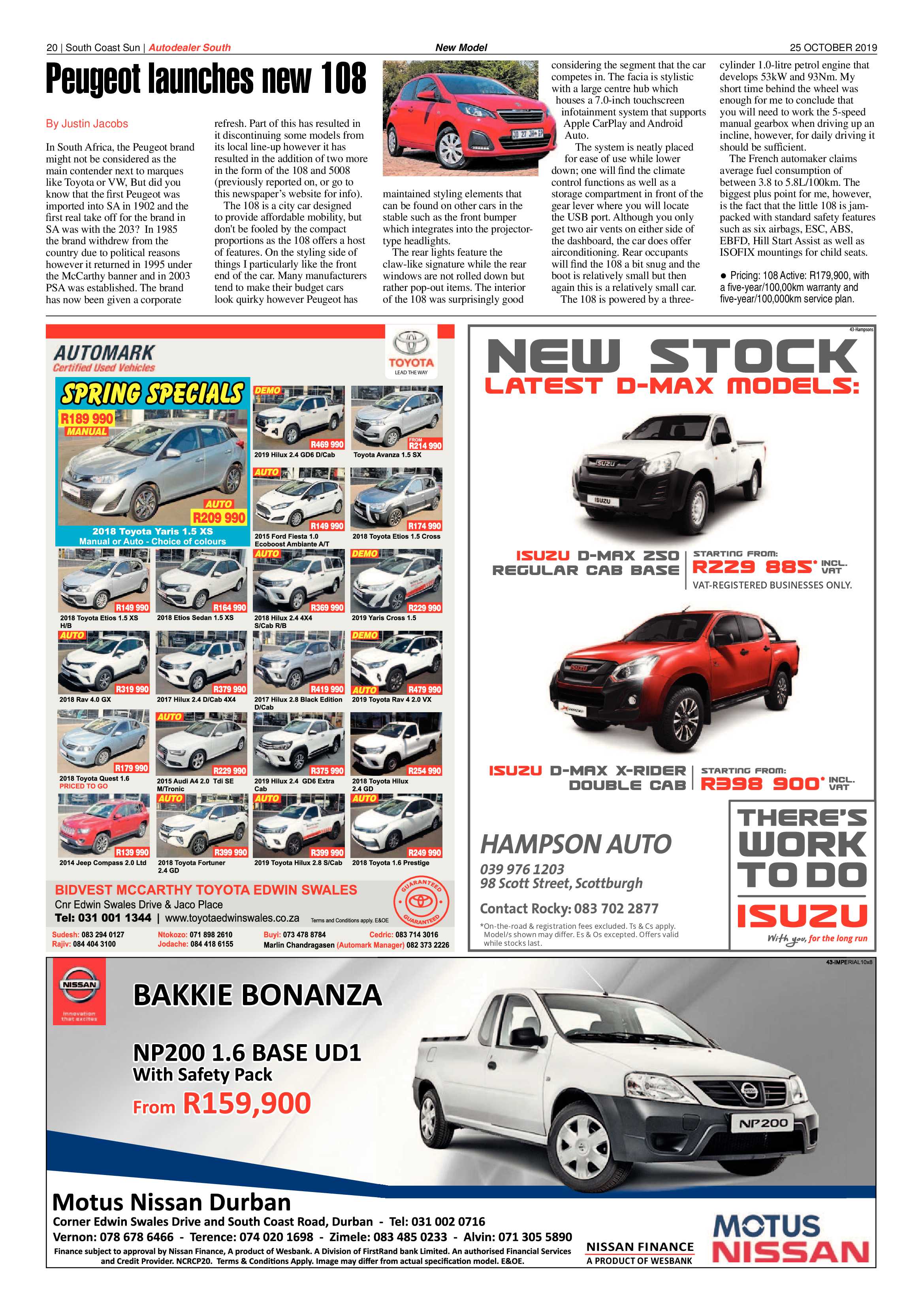 25 October 2019 page 19