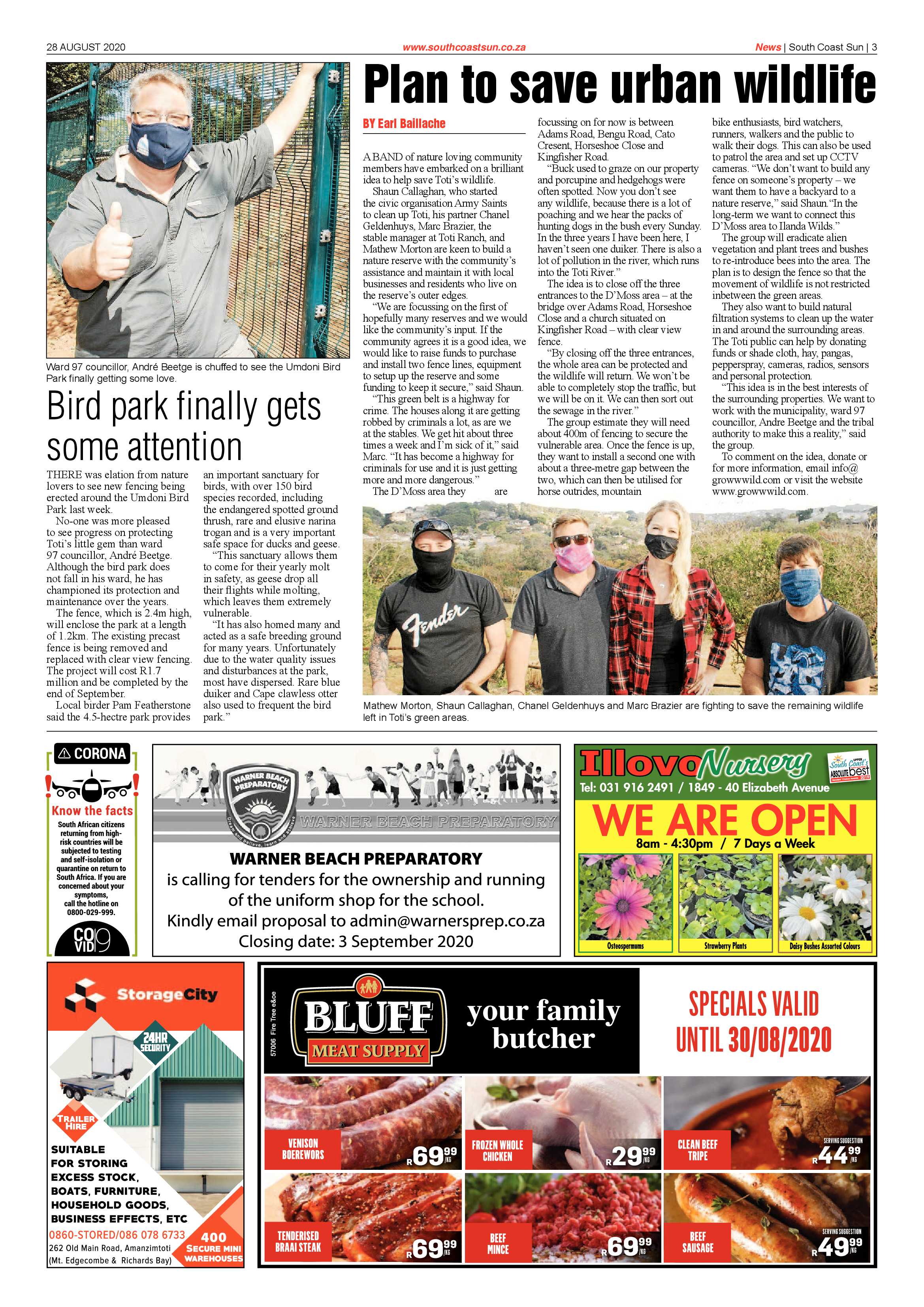 South Coast Sun 28 August 2020 page 3