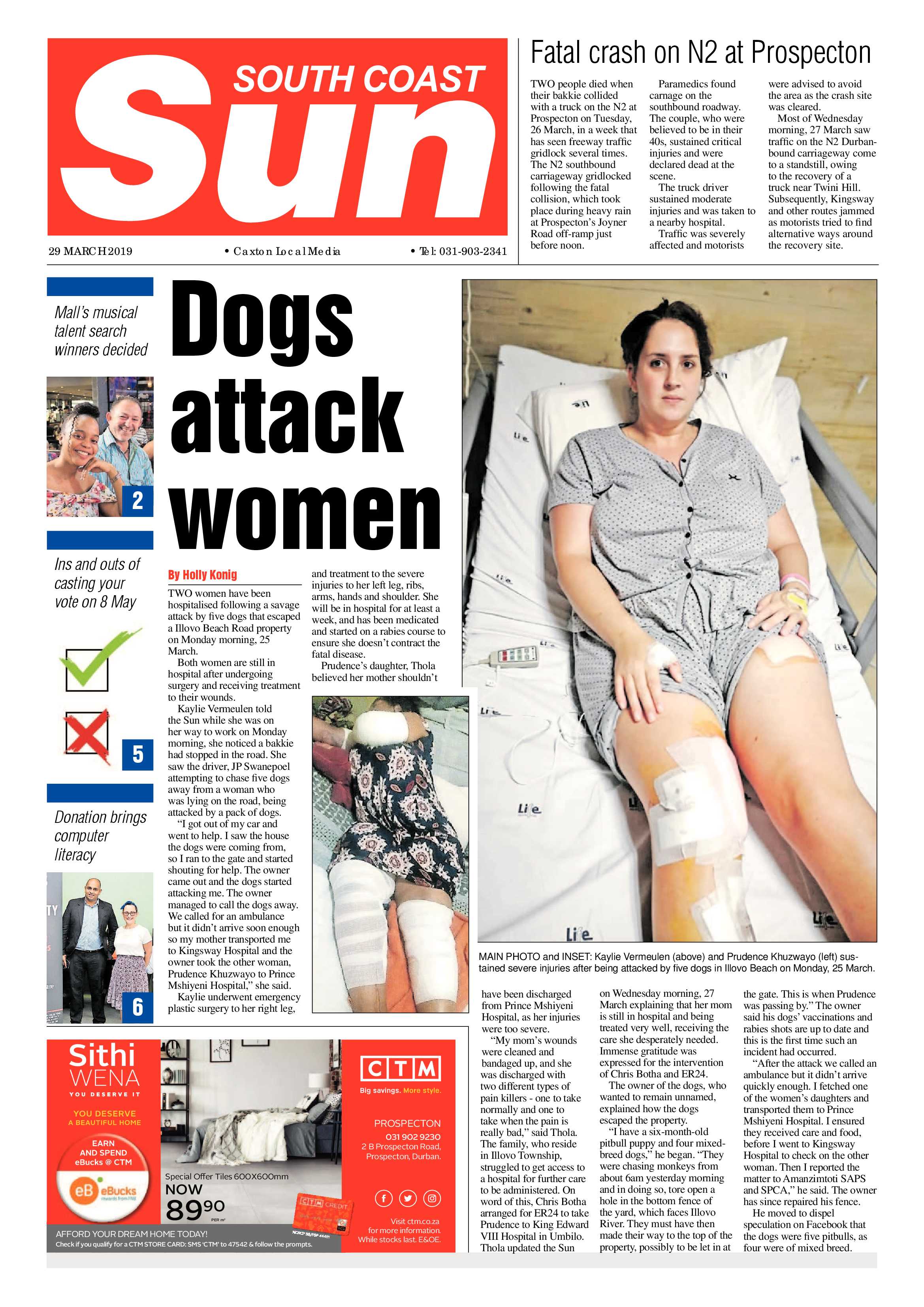 29 March 2019 page 1