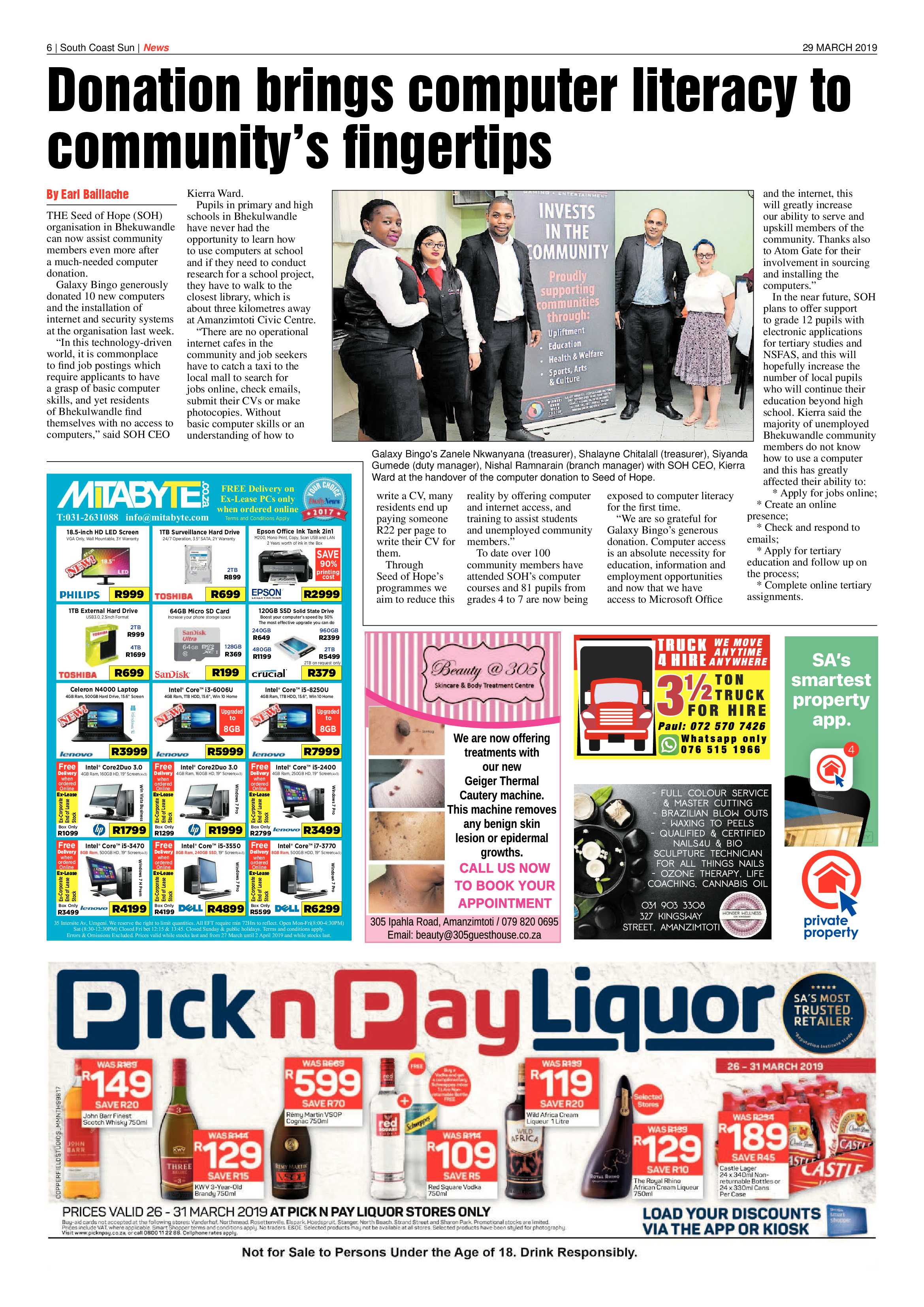 29 March 2019 page 6