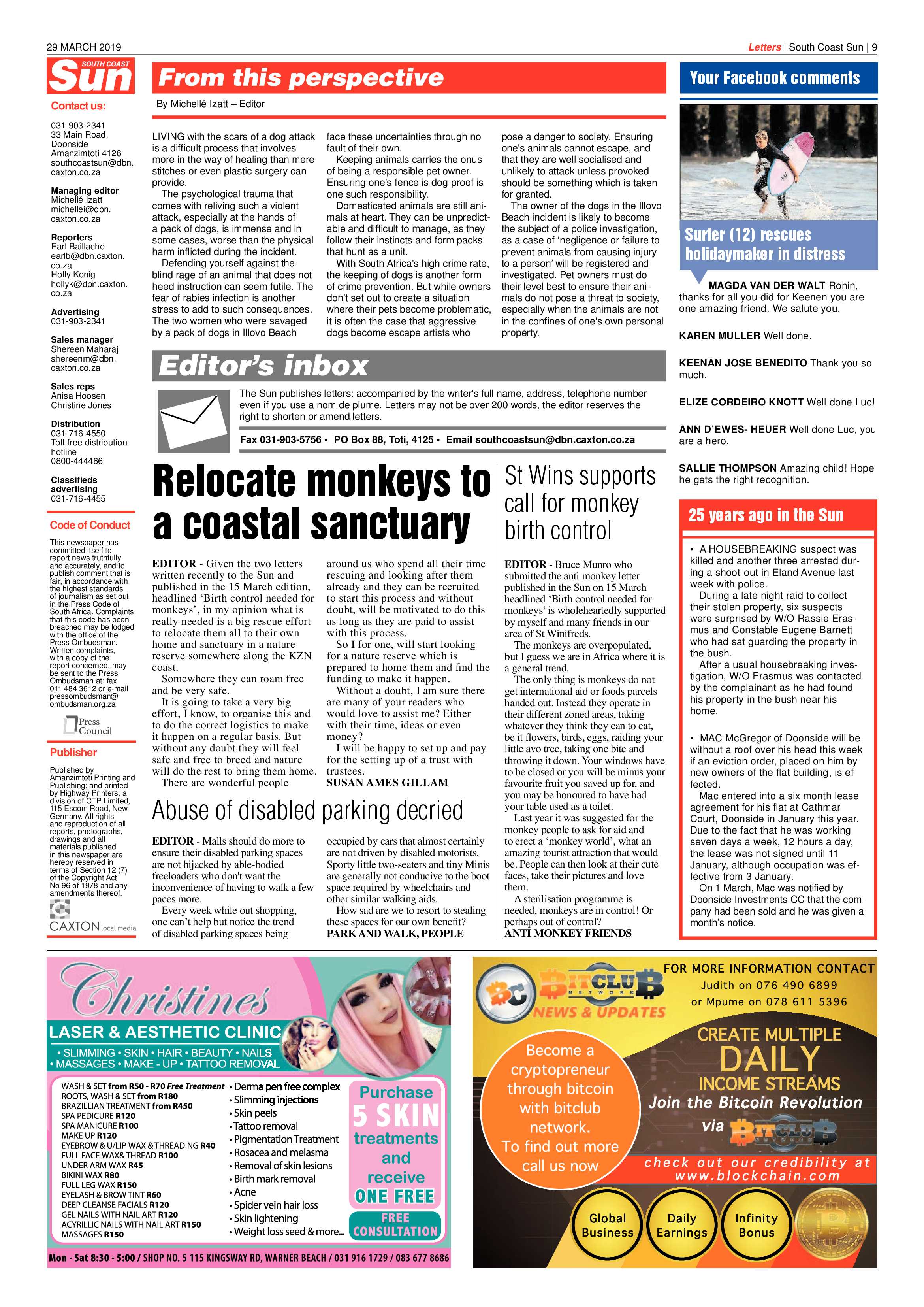 29 March 2019 page 9