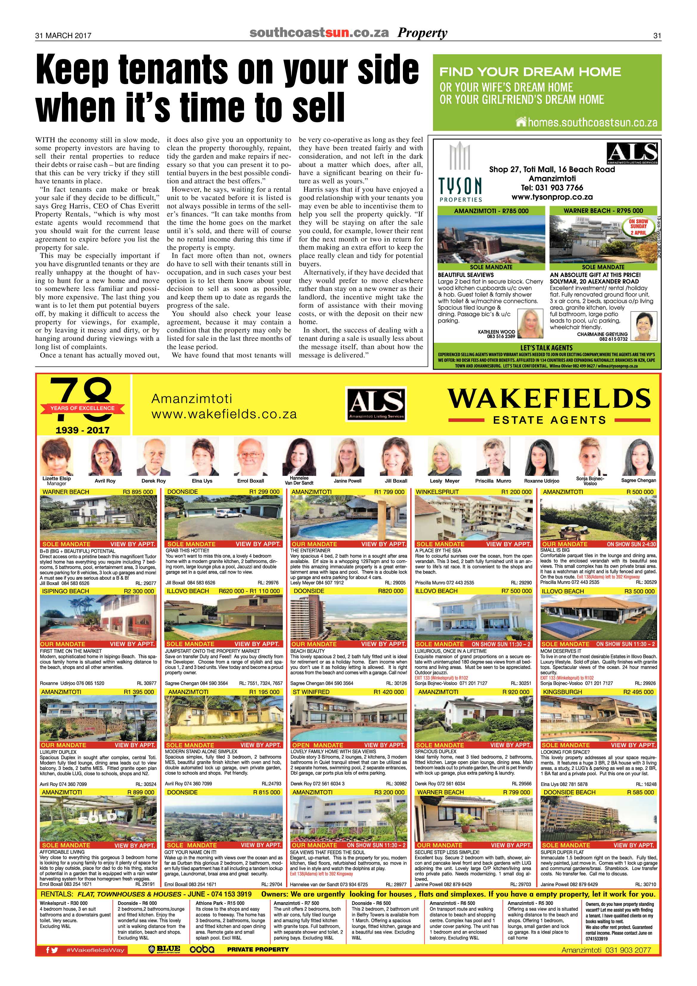 31 March 2017 page 31