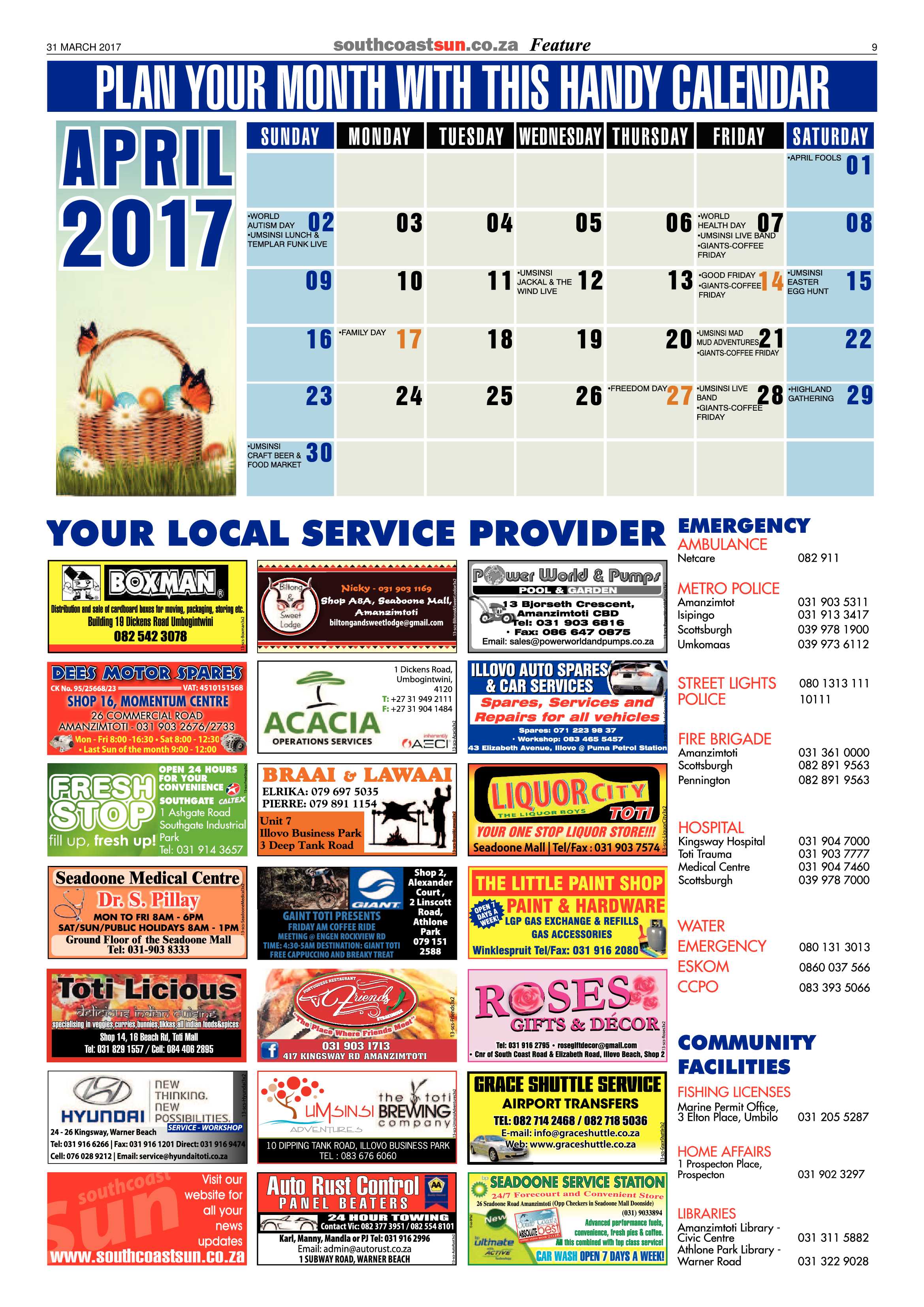 31 March 2017 page 9