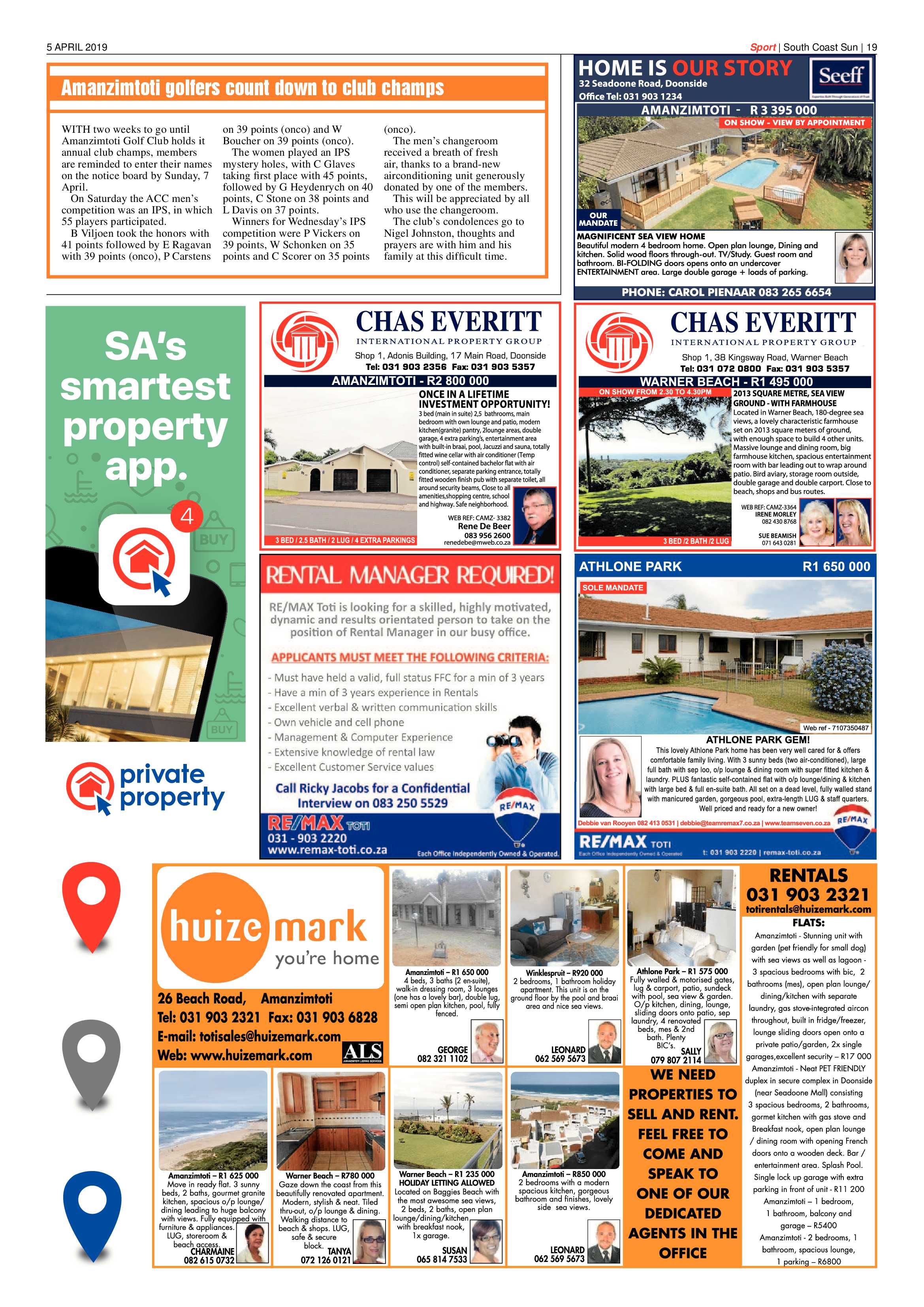 5 April 2019 page 19