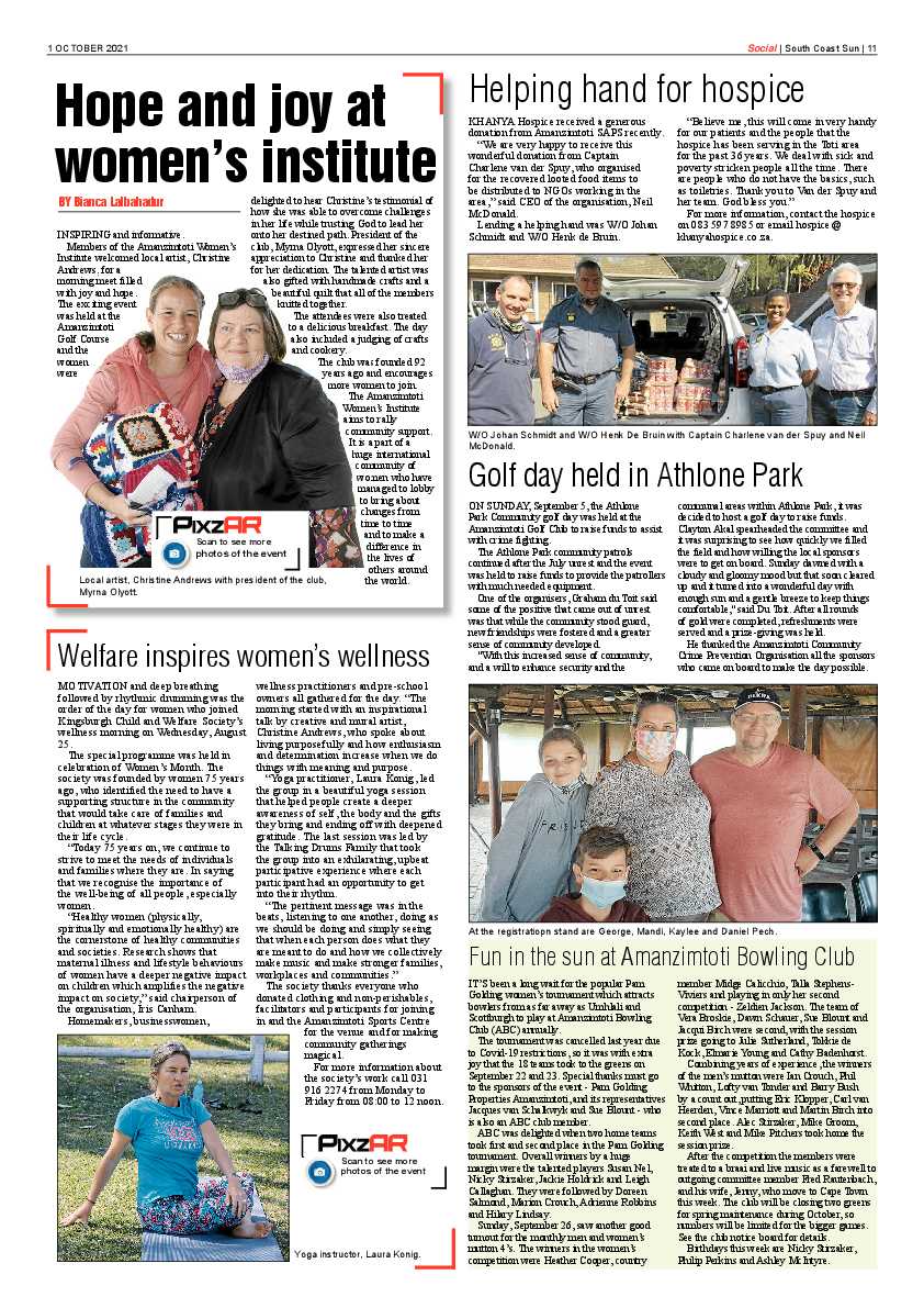South Coast Sun 01 October 2021 page 11