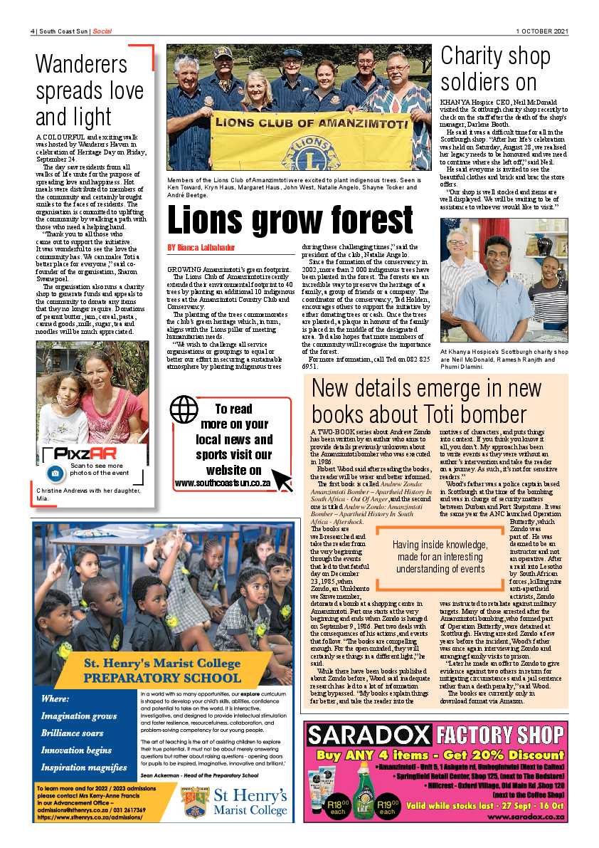 South Coast Sun 01 October 2021 page 4