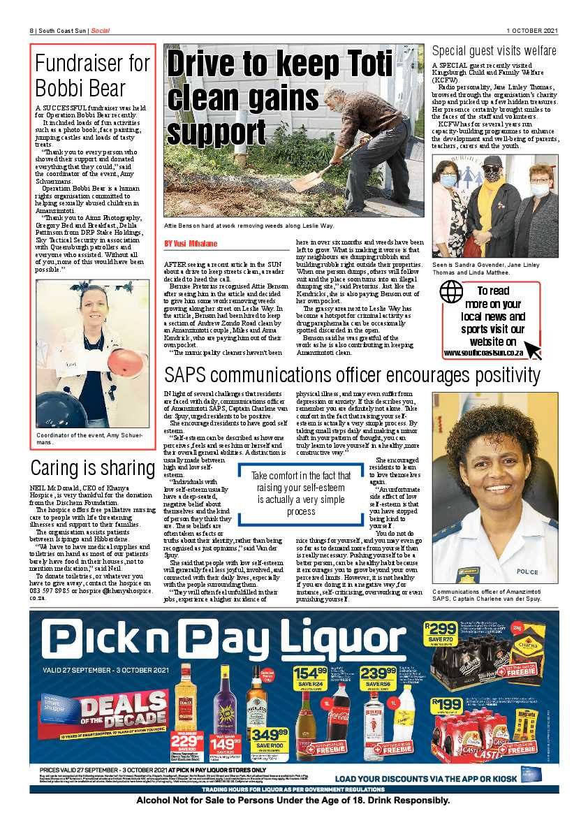 South Coast Sun 01 October 2021 page 8