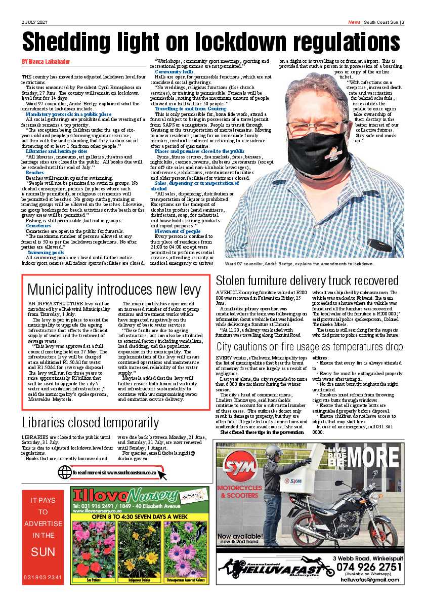 South Coast Sun 02 July 2021 page 3