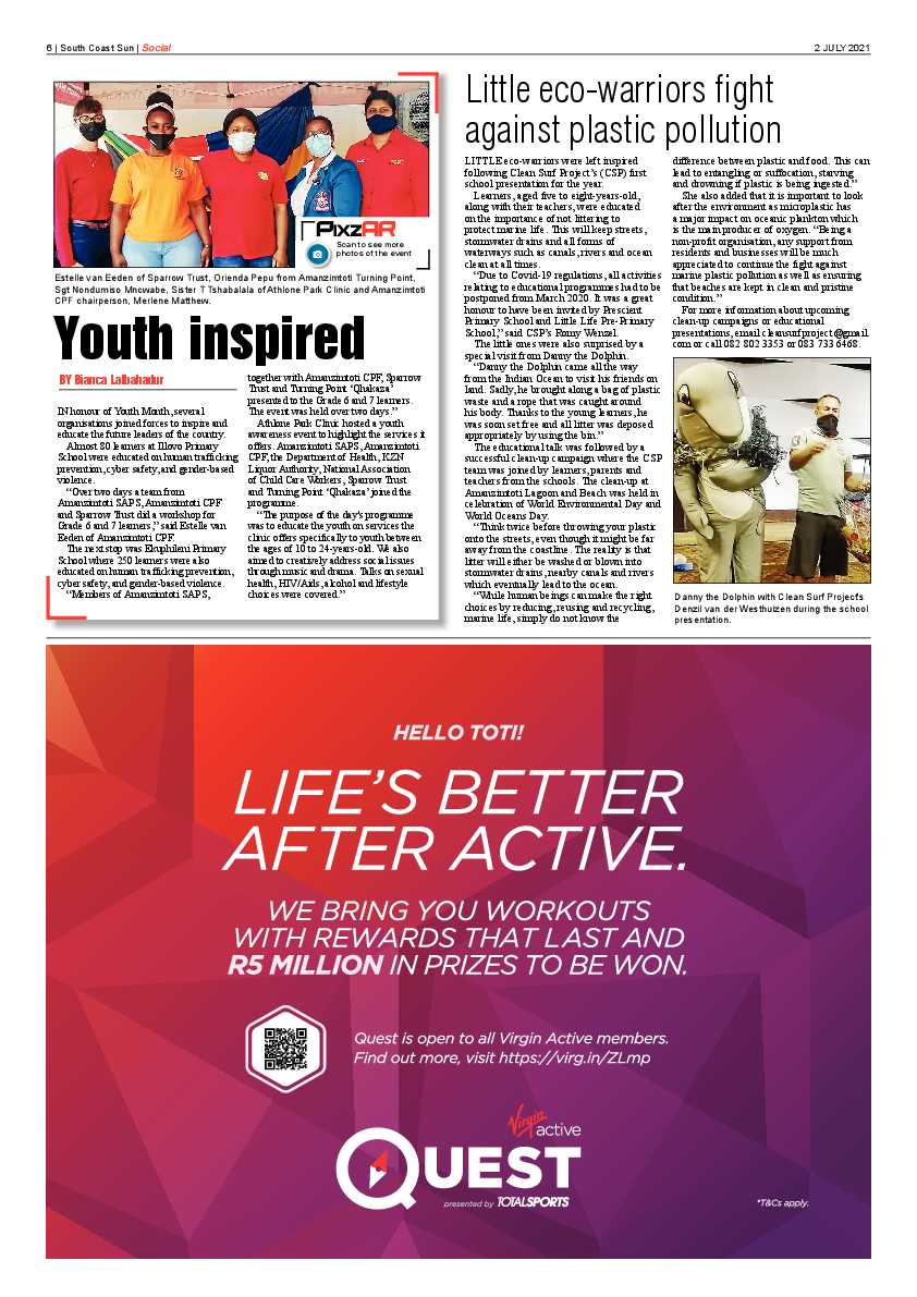 South Coast Sun 02 July 2021 page 6