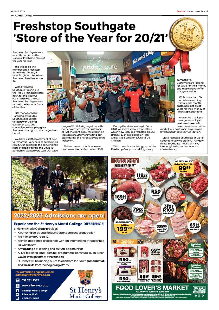 South Coast Sun 04 June 2021 page 5