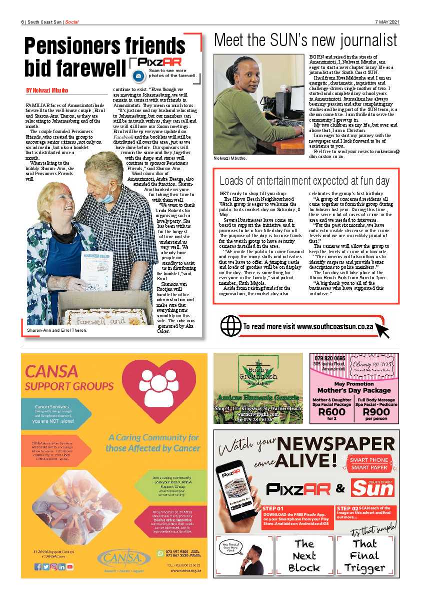 South Coast Sun 07 May 2021 page 6