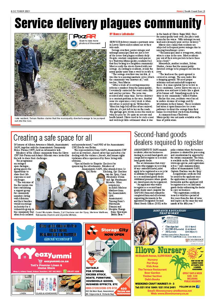 South Coast Sun 08 October 2021 page 3