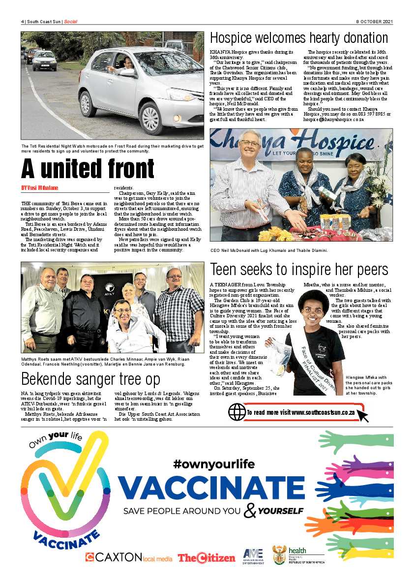 South Coast Sun 08 October 2021 page 4