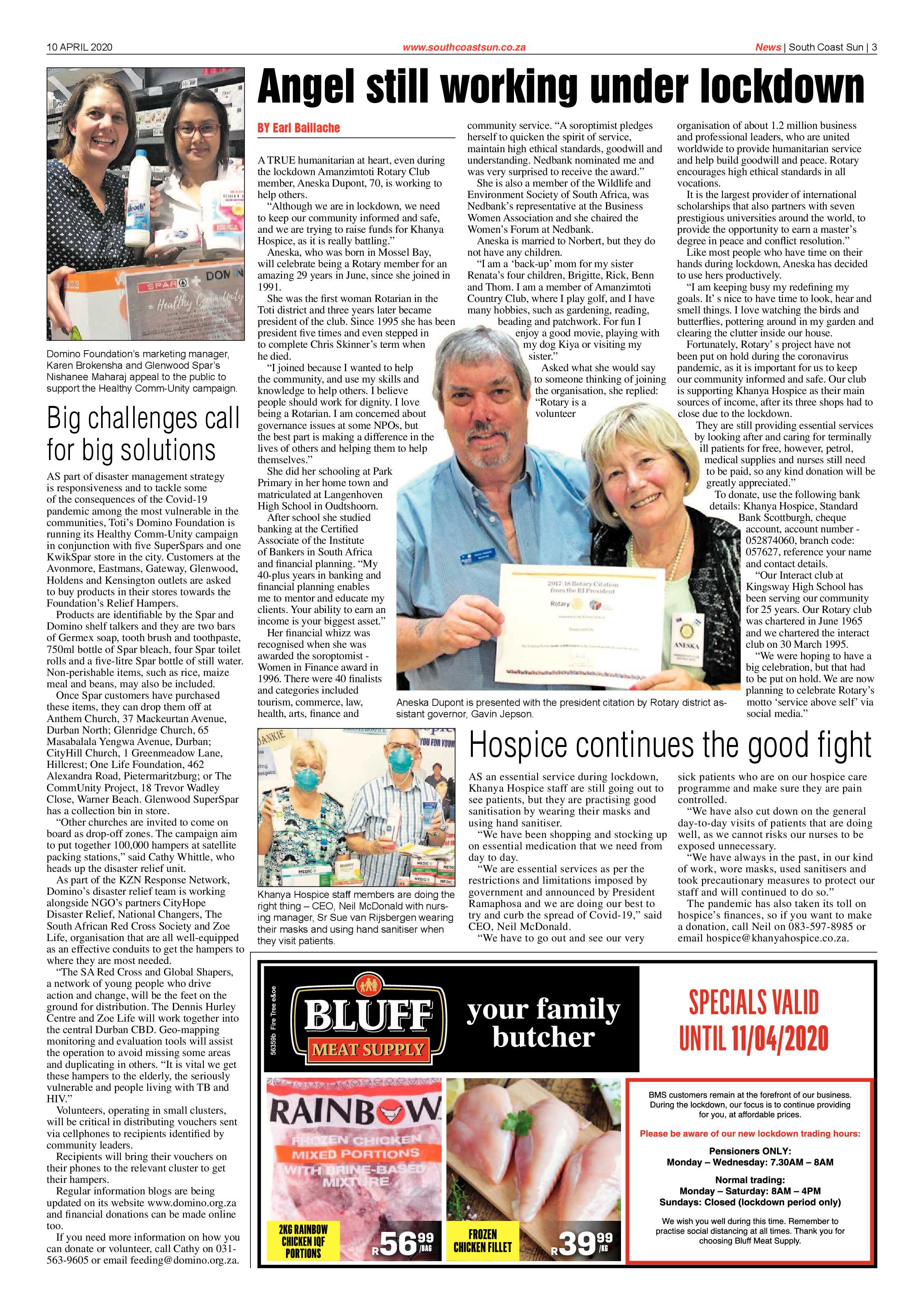 South Coast Sun 10 April 2020 page 3