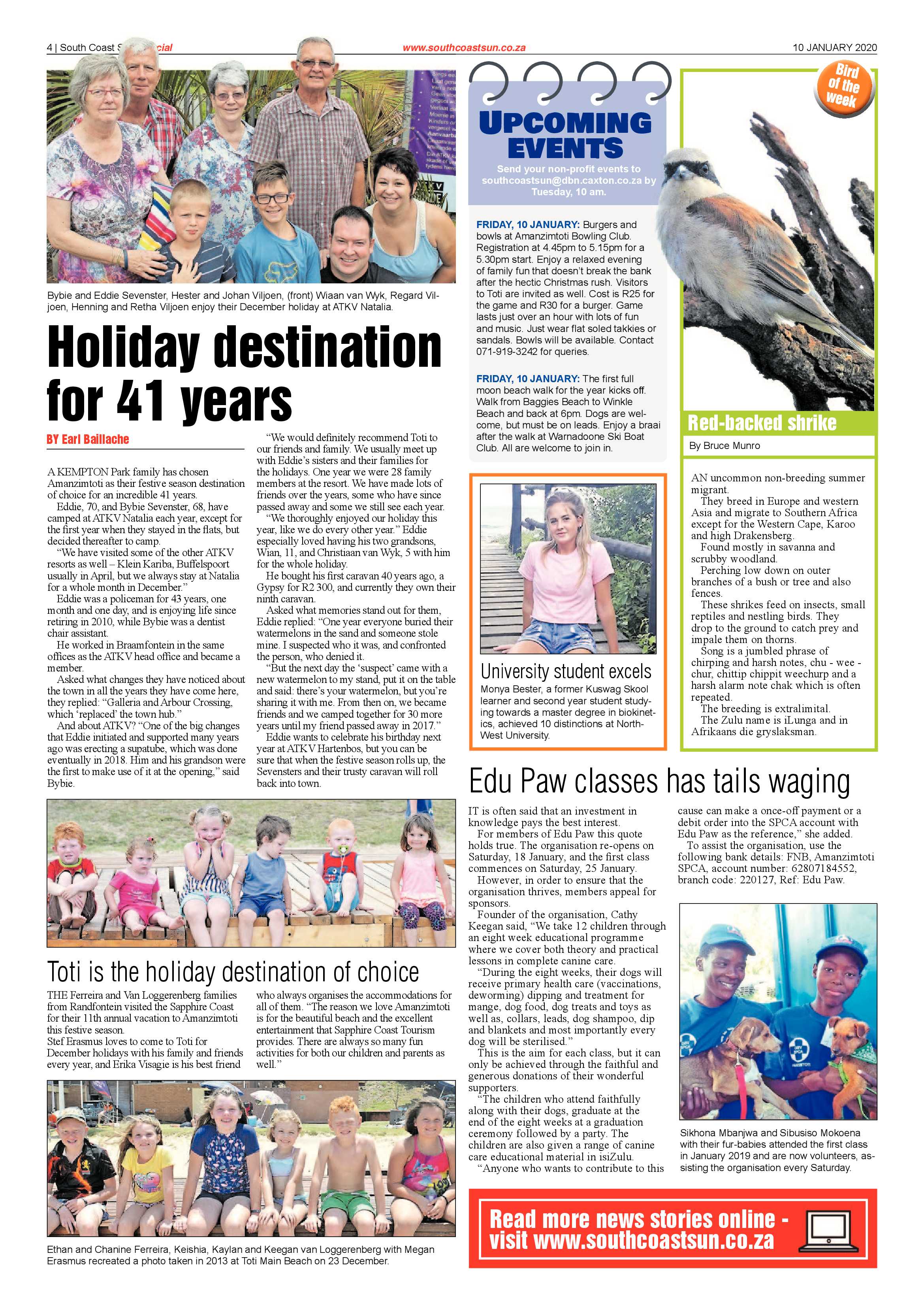 South Coast Sun 10 January 2020 page 4