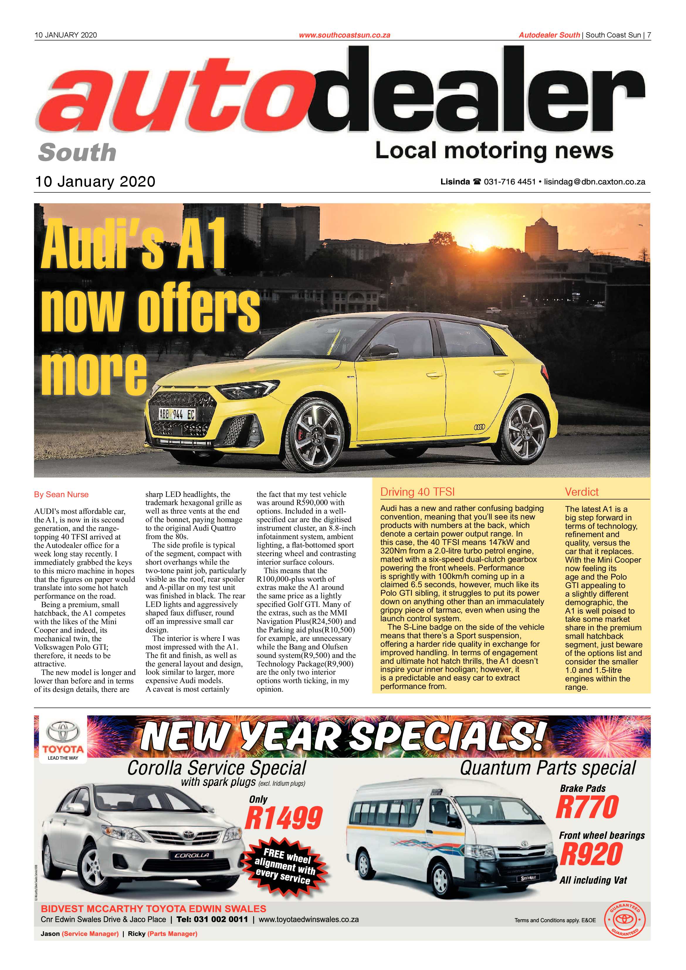 South Coast Sun 10 January 2020 page 7
