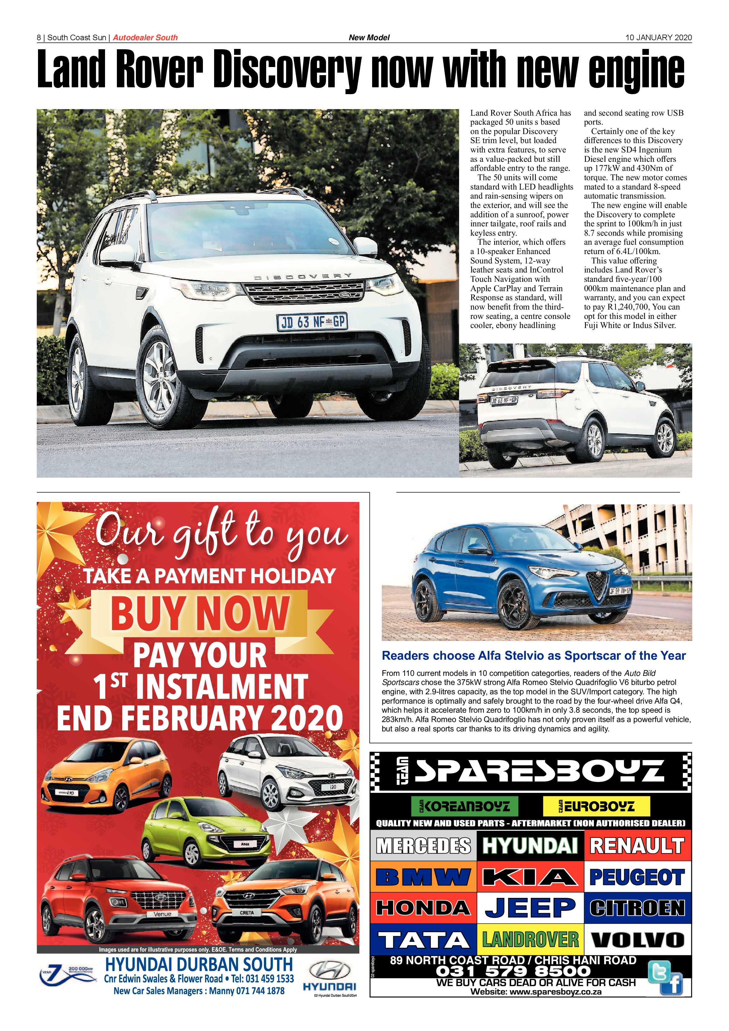 South Coast Sun 10 January 2020 page 8
