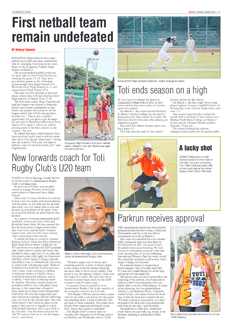 South Coast Sun 10 March 2023 page 11