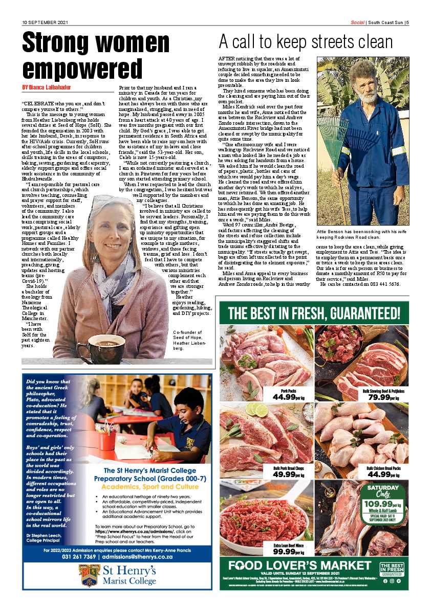 South Coast Sun 10 September 2021 page 5