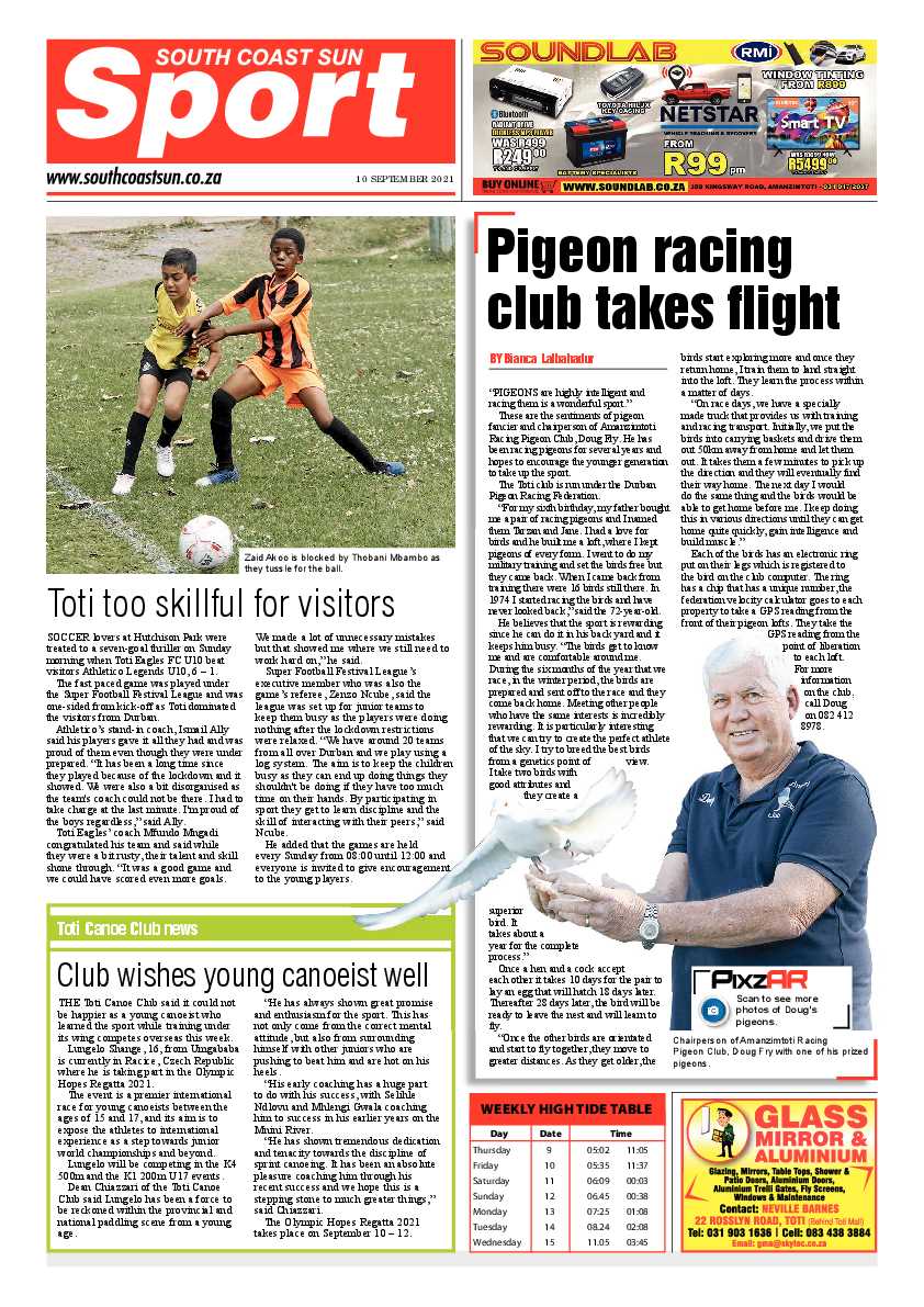 South Coast Sun 10 September 2021 page 8