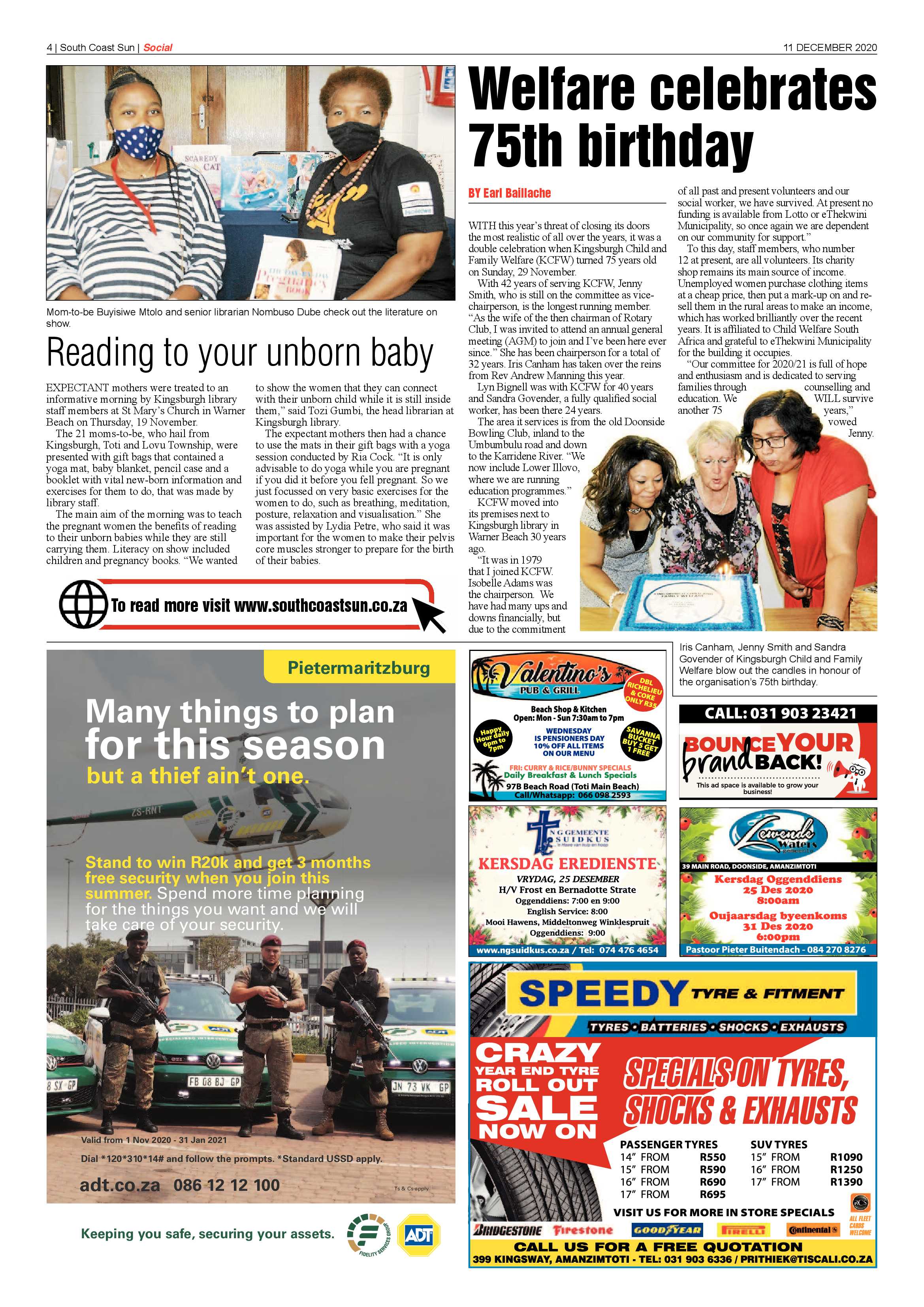 South Coast Sun 11 December 2020 page 4