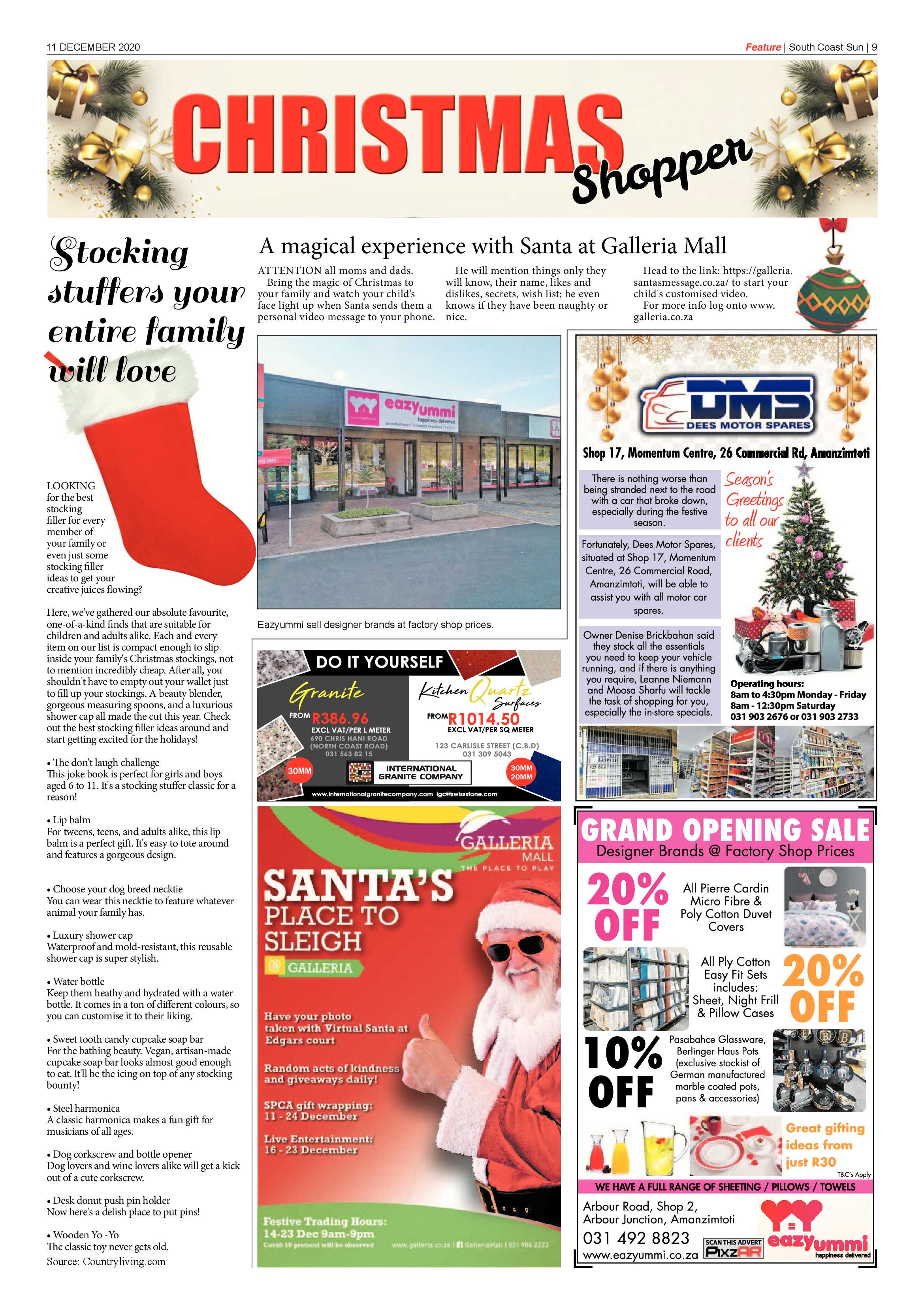 South Coast Sun 11 December 2020 page 9