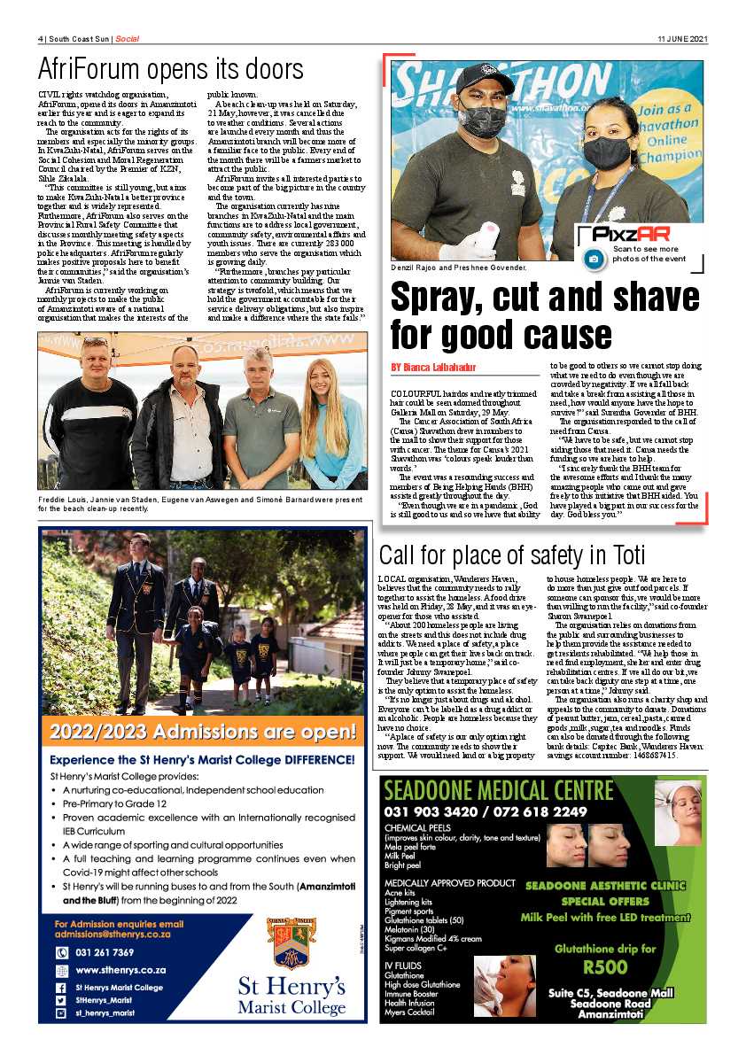 South Coast Sun 11 June 2021 page 4