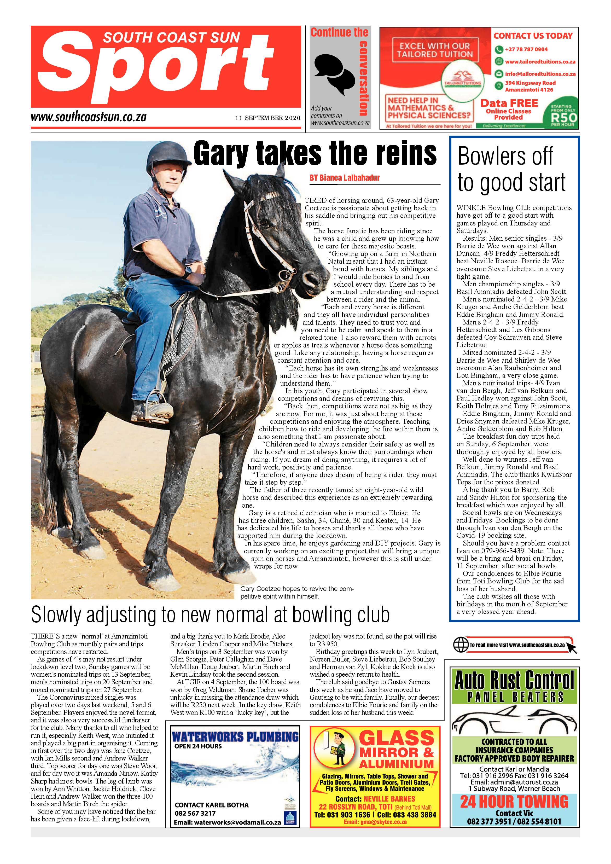 South Coast Sun 11 September 2020 page 12