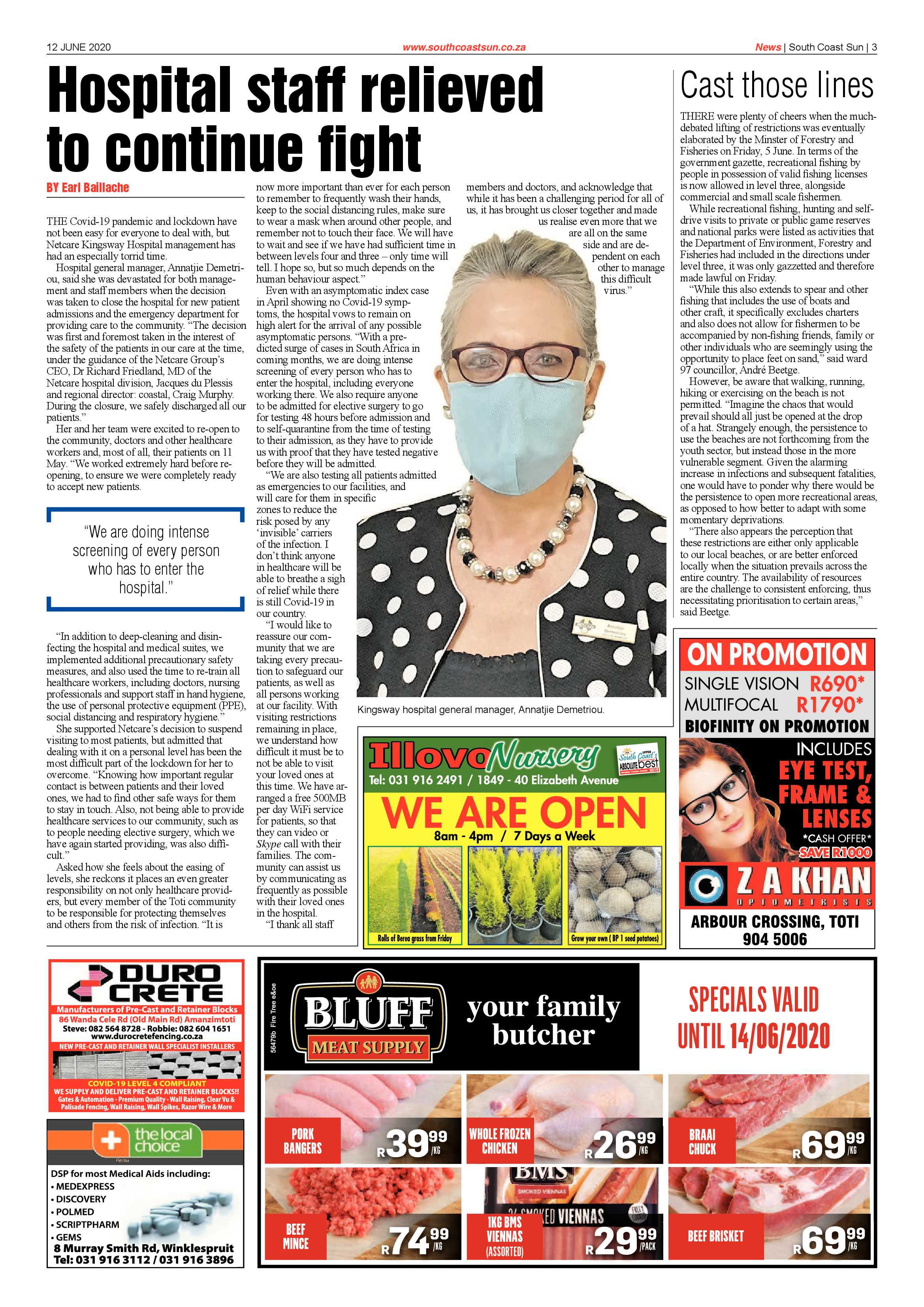 South Coast Sun 12 June 2020 page 3