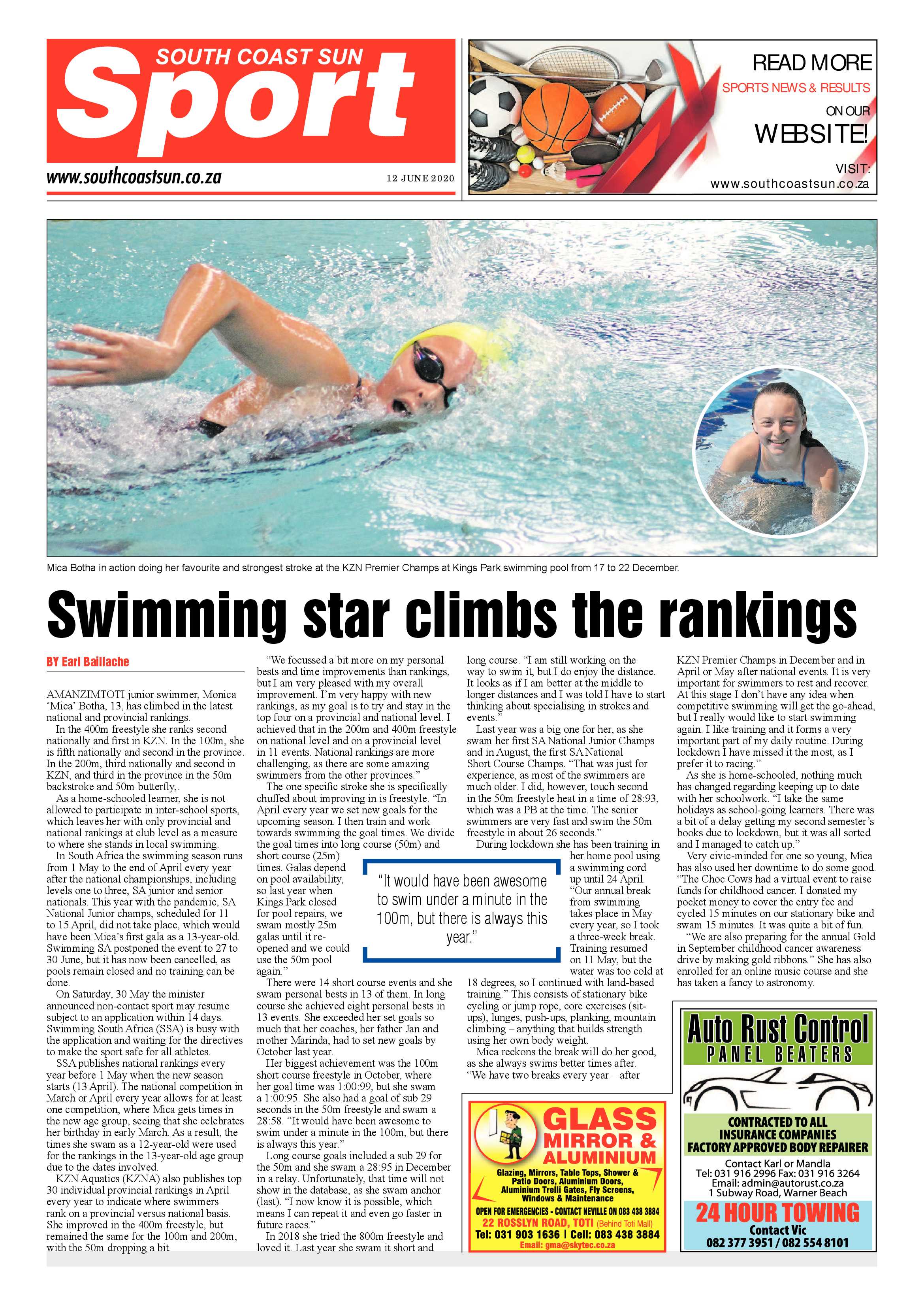 South Coast Sun 12 June 2020 page 8