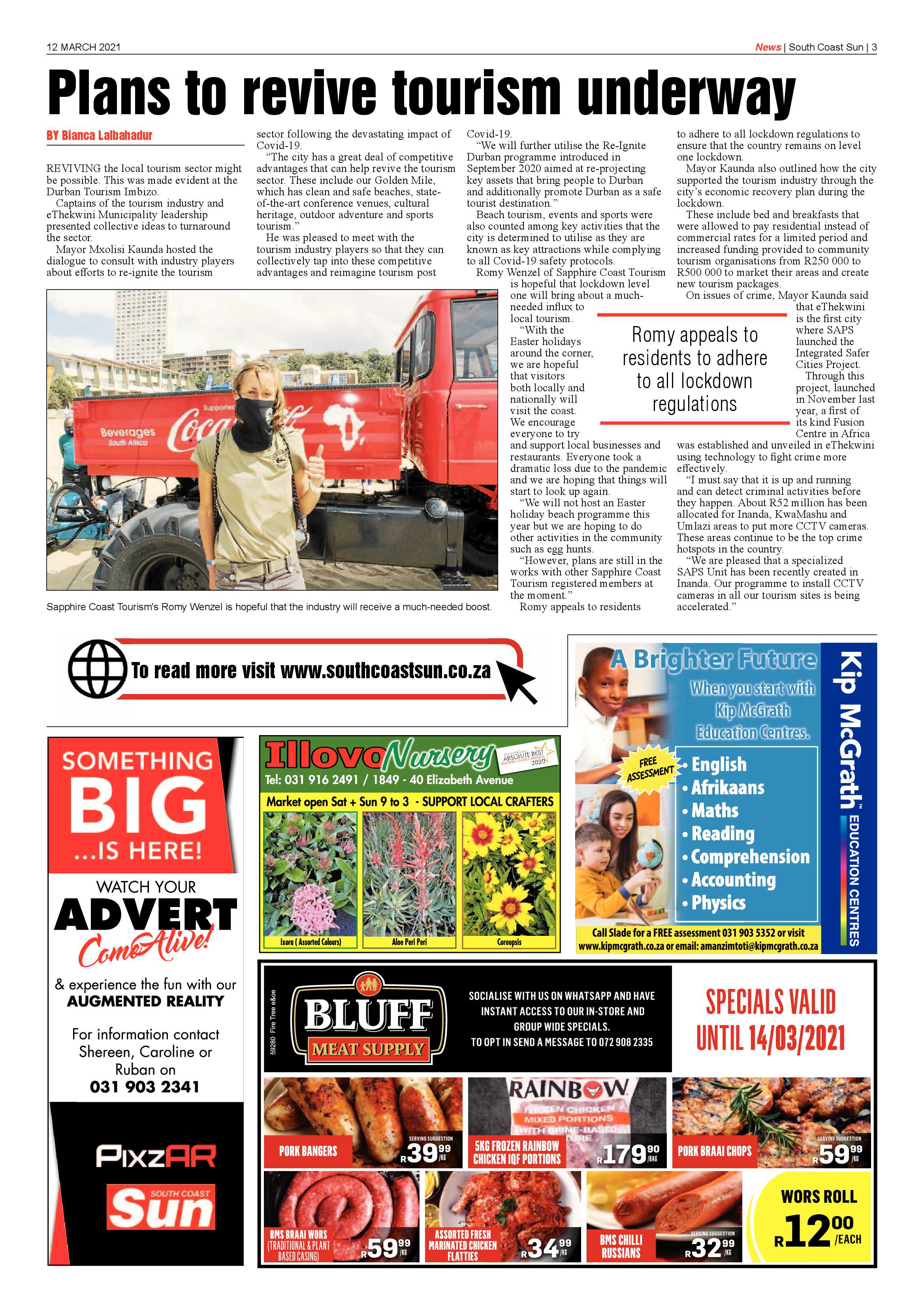 South Coast Sun 12 March 2021 page 3