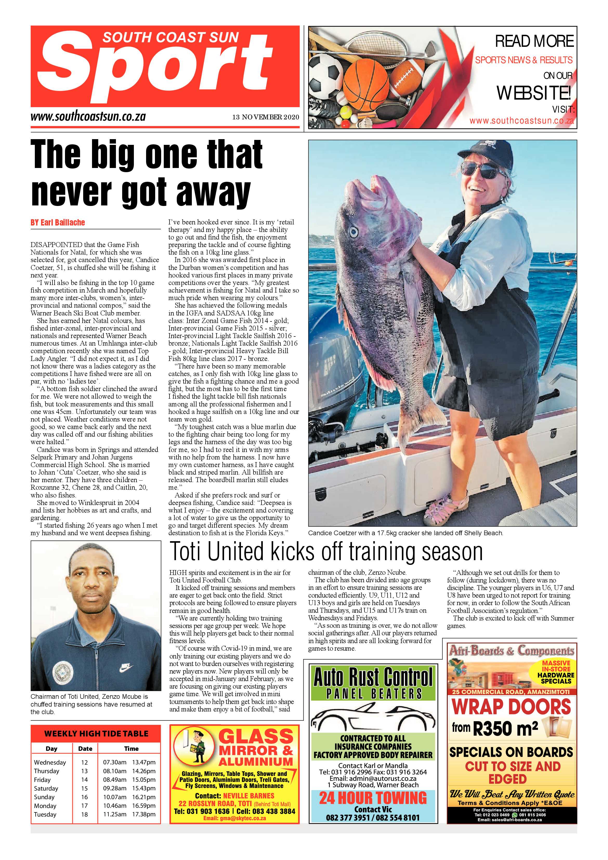 South Coast Sun 13 November 2020 page 12