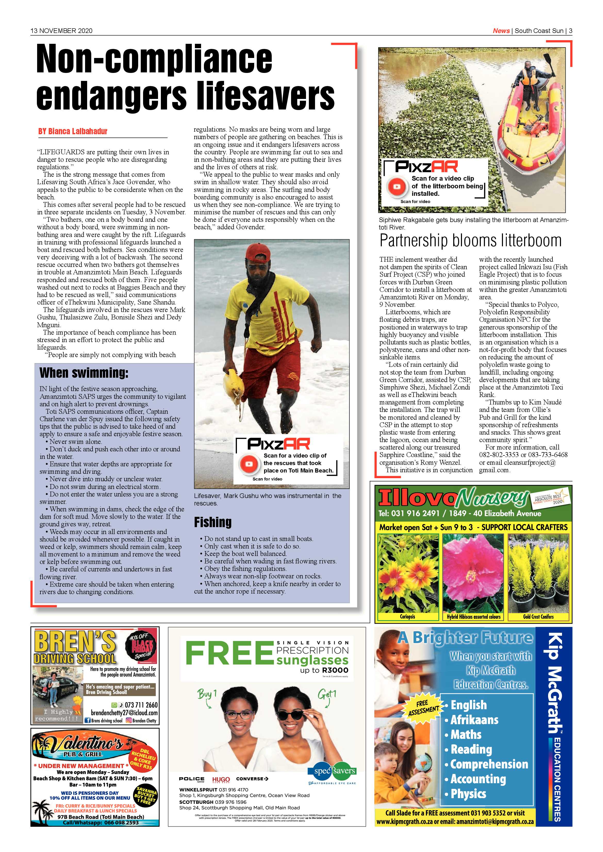 South Coast Sun 13 November 2020 page 3