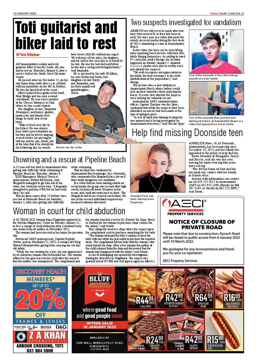 South Coast Sun 14 January 2022 page 3