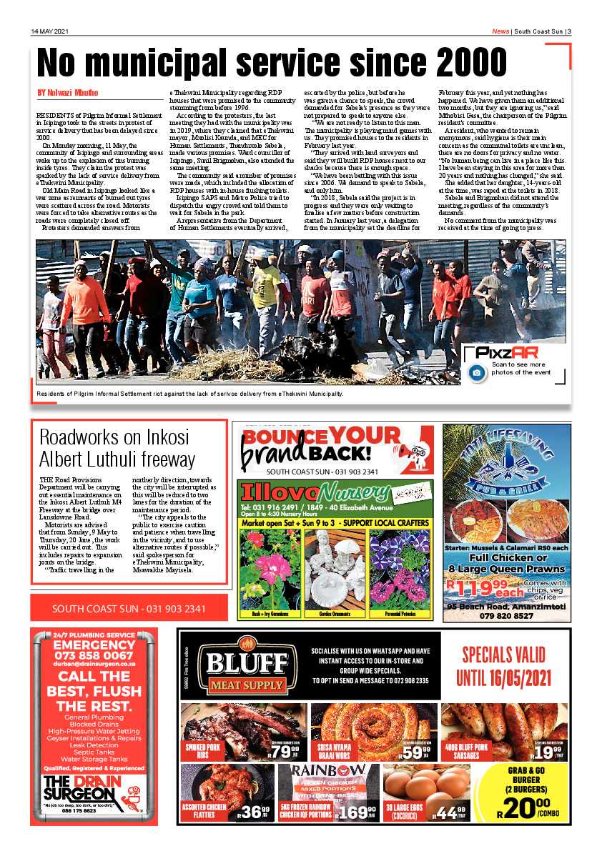 South Coast Sun 14 May 2021 page 3